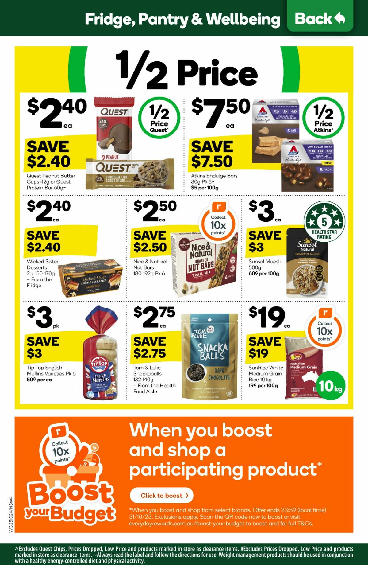 Woolworths Catalogues from 25 October