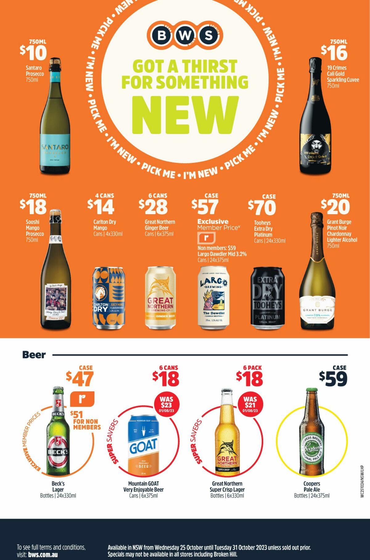 Woolworths Catalogues from 25 October