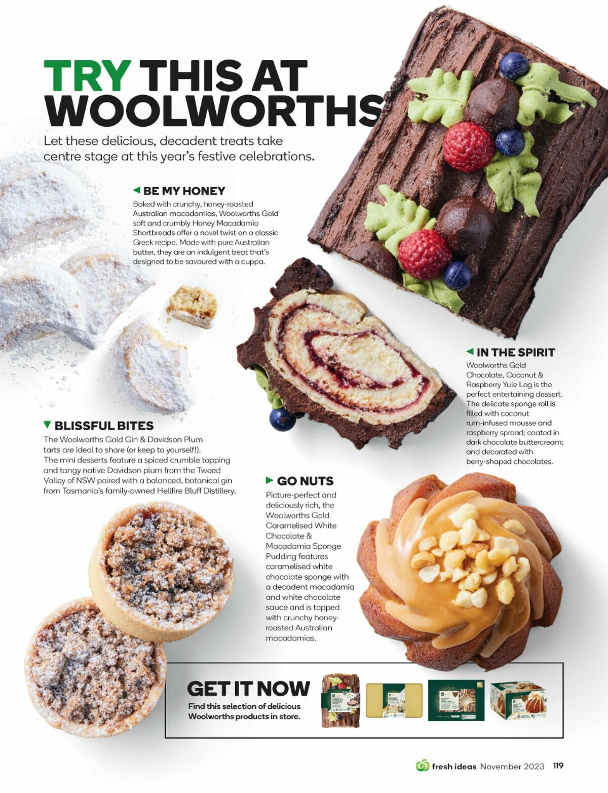 Woolworths Fresh Ideas Magazine November Catalogues from 1 November