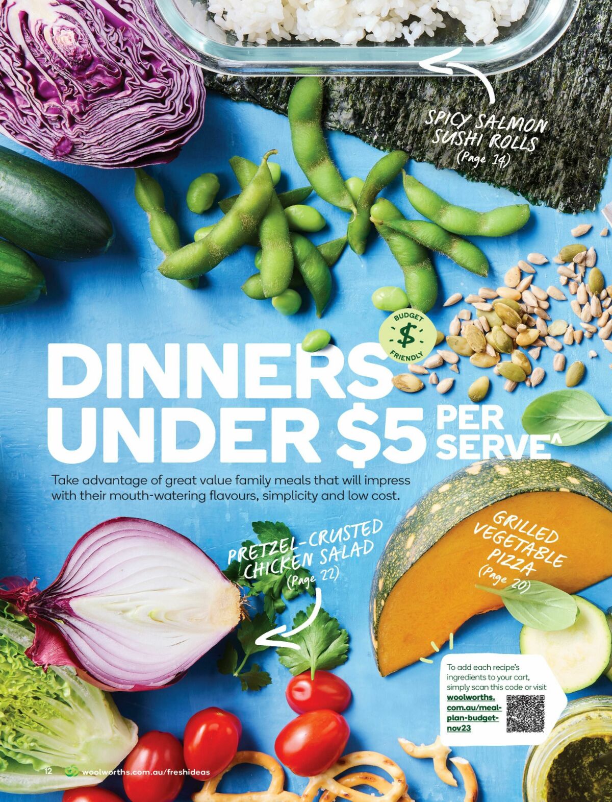 Woolworths Fresh Ideas Magazine November Catalogues from 1 November