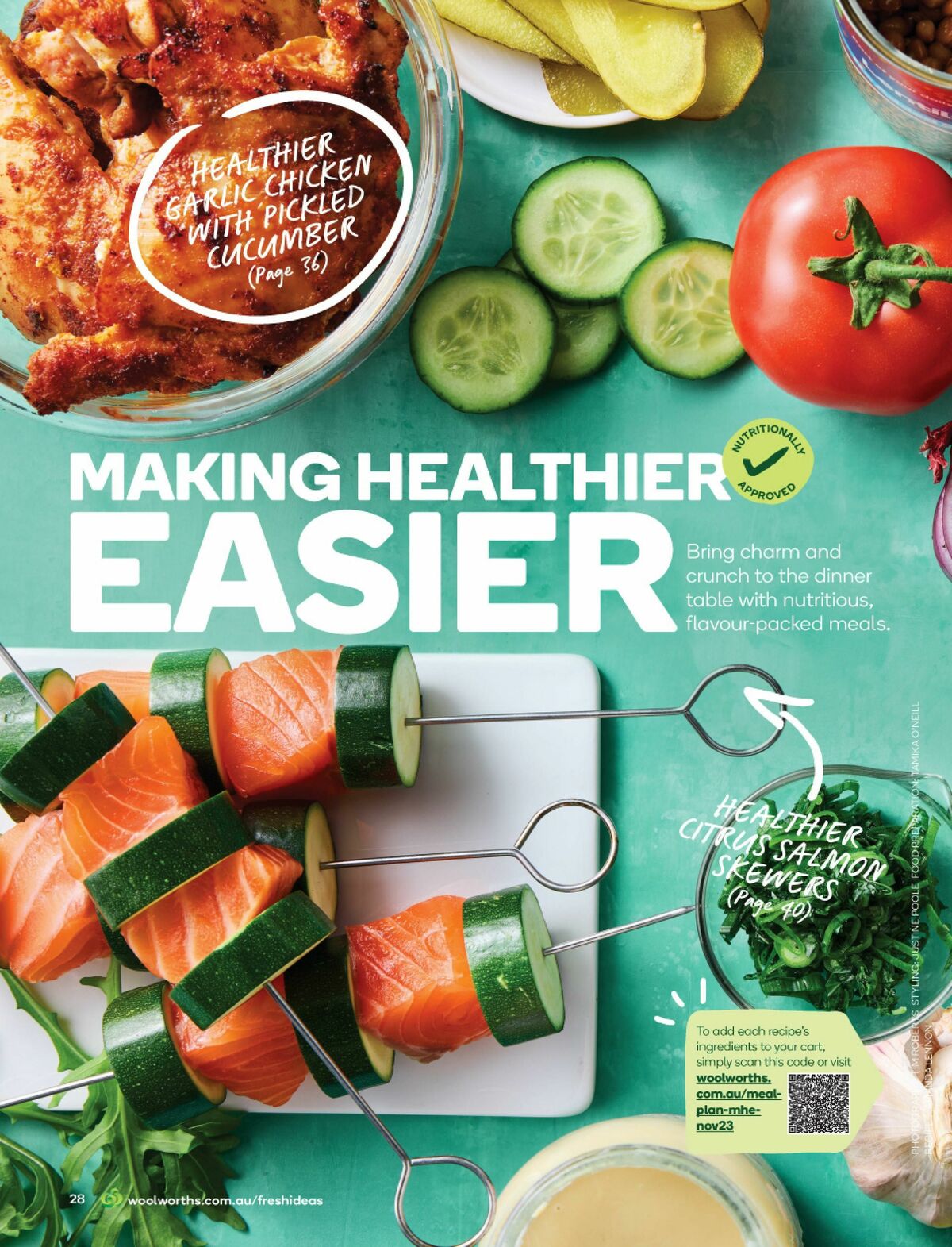 Woolworths Fresh Ideas Magazine November Catalogues from 1 November