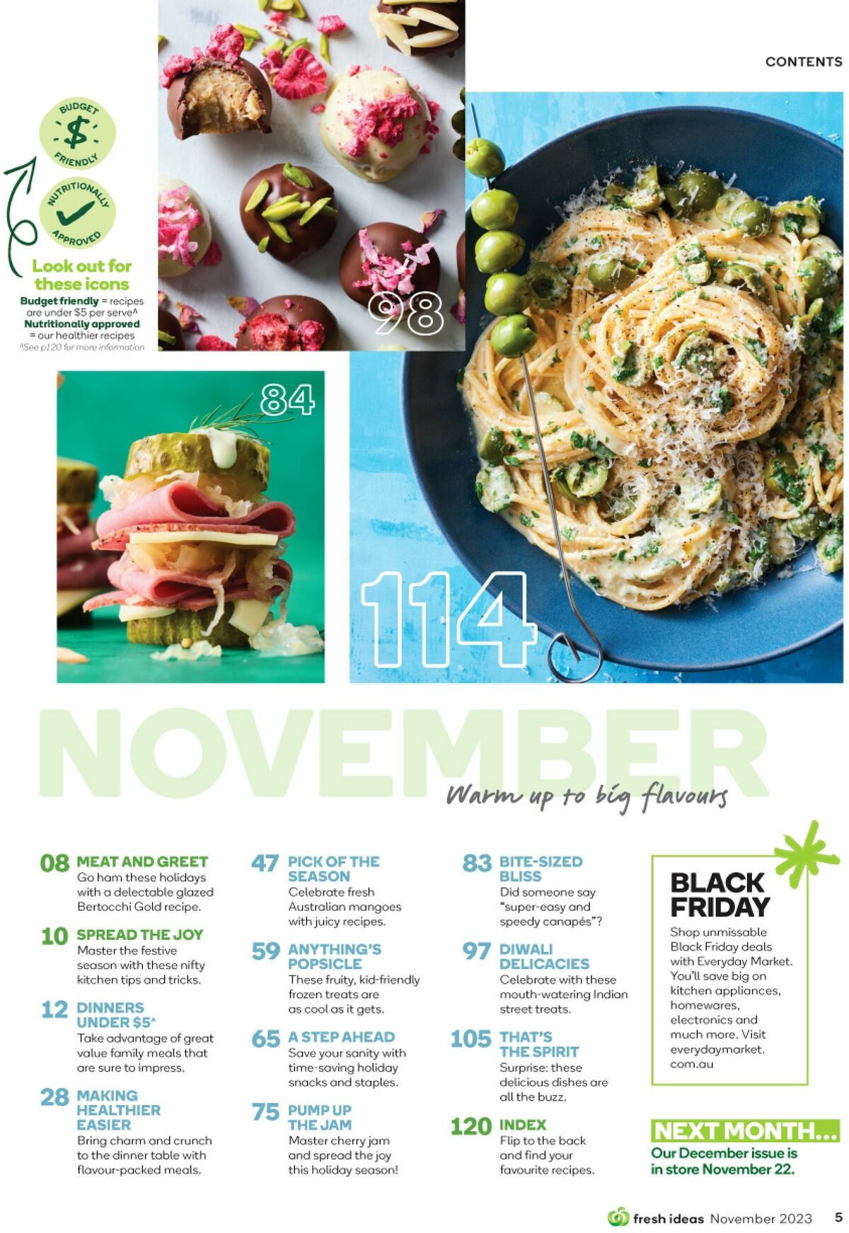 Woolworths Fresh Ideas Magazine November Catalogues from 1 November