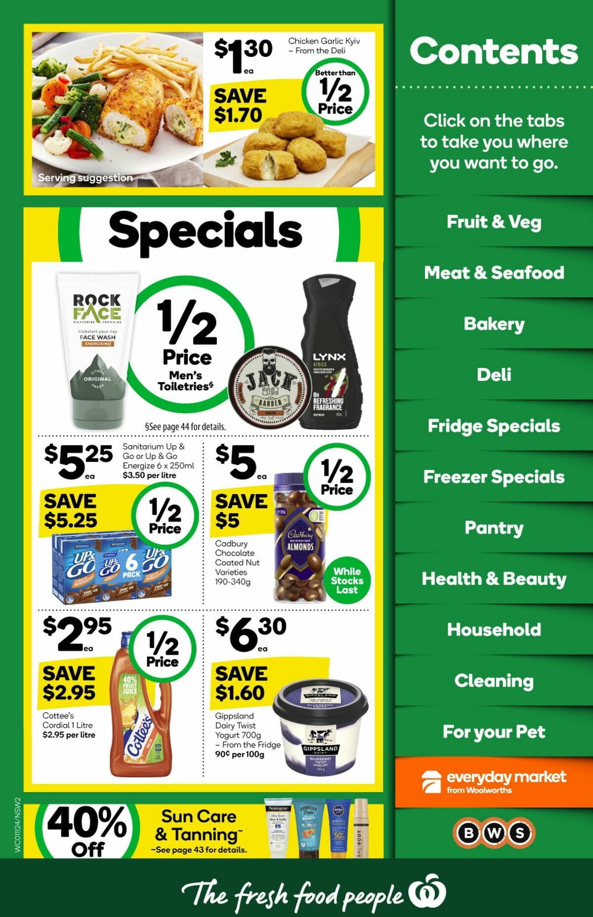 Woolworths Catalogues from 1 November