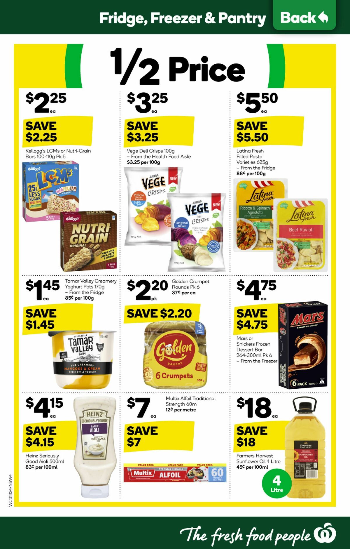 Woolworths Catalogues from 1 November