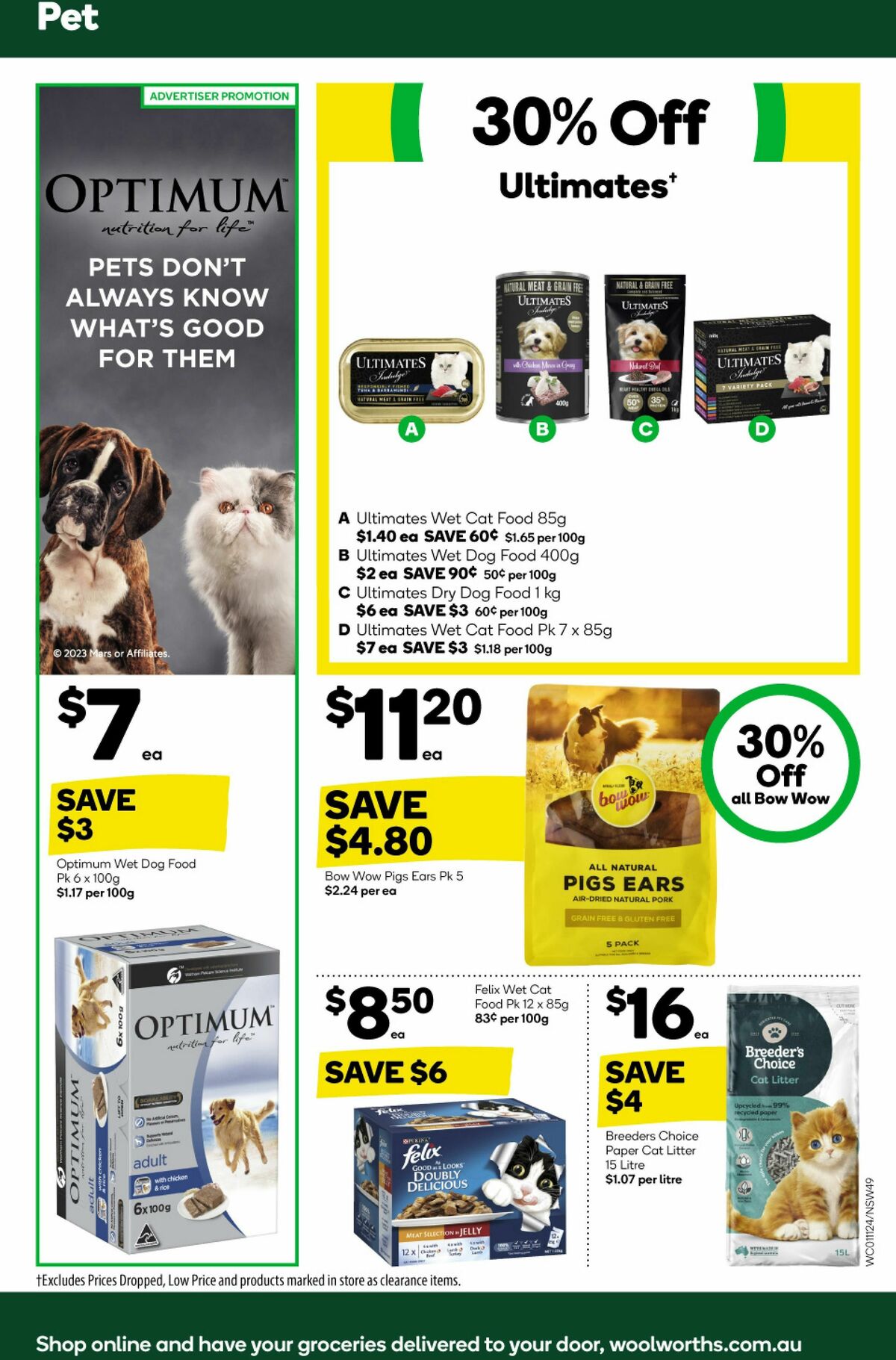 Woolworths Catalogues from 1 November