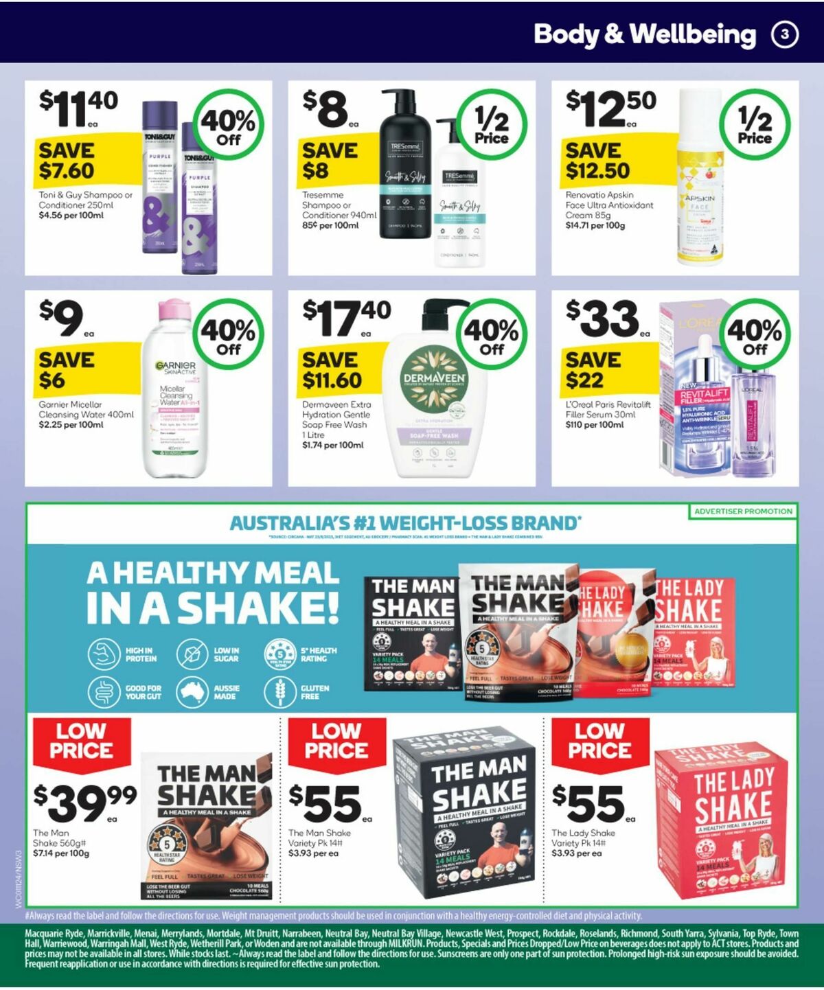 Woolworths Spring Health & Beauty Catalogues from 1 November