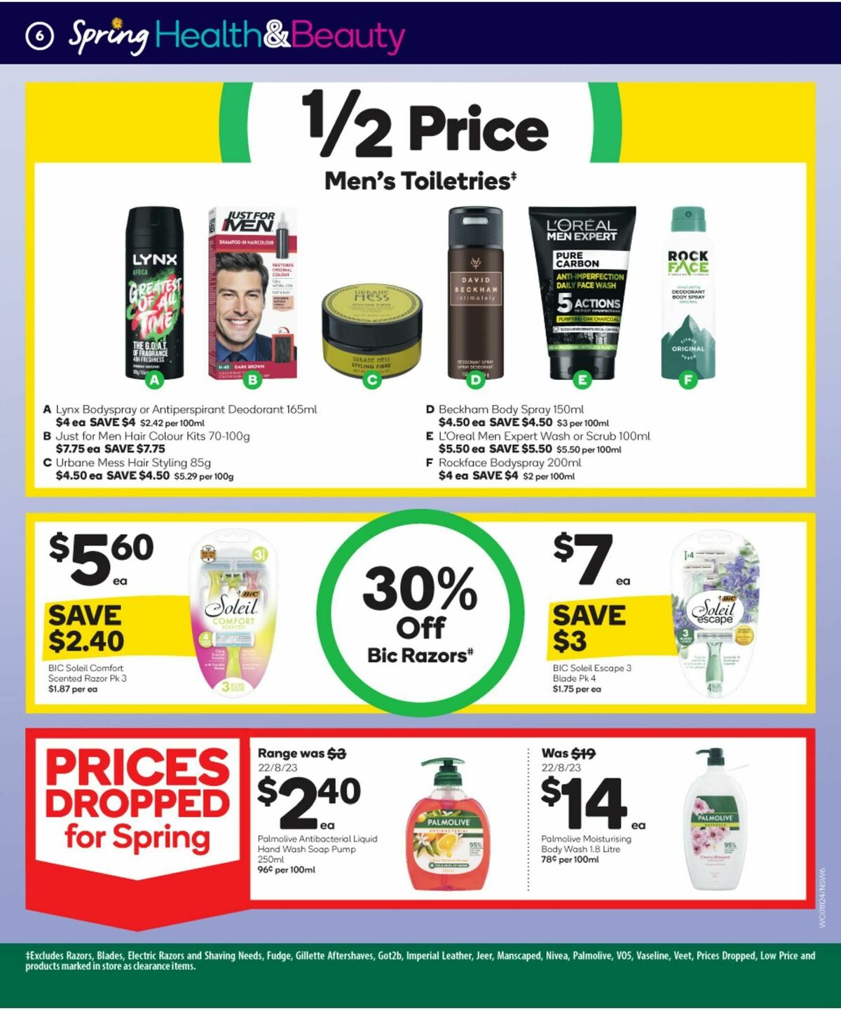 Woolworths Spring Health & Beauty Catalogues from 1 November