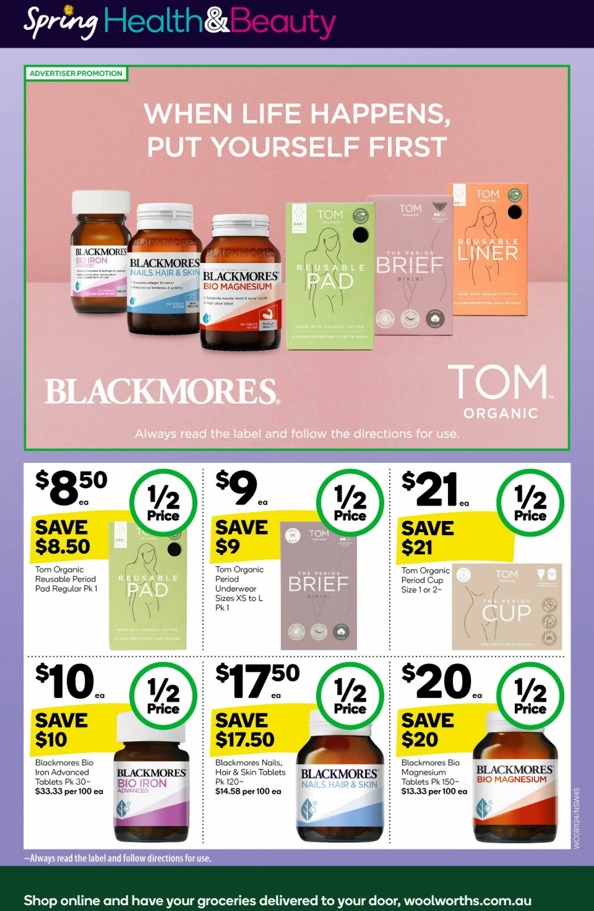 Woolworths Catalogues from 8 November