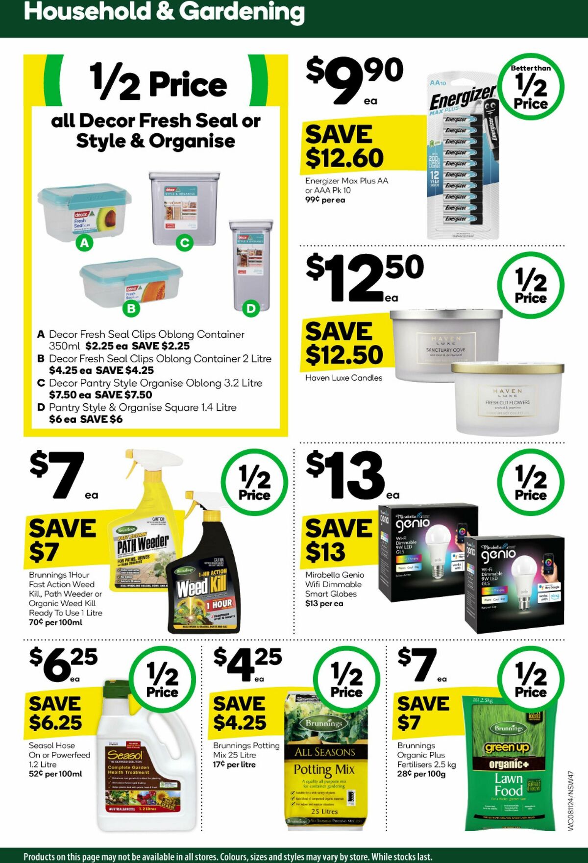 Woolworths Catalogues from 8 November