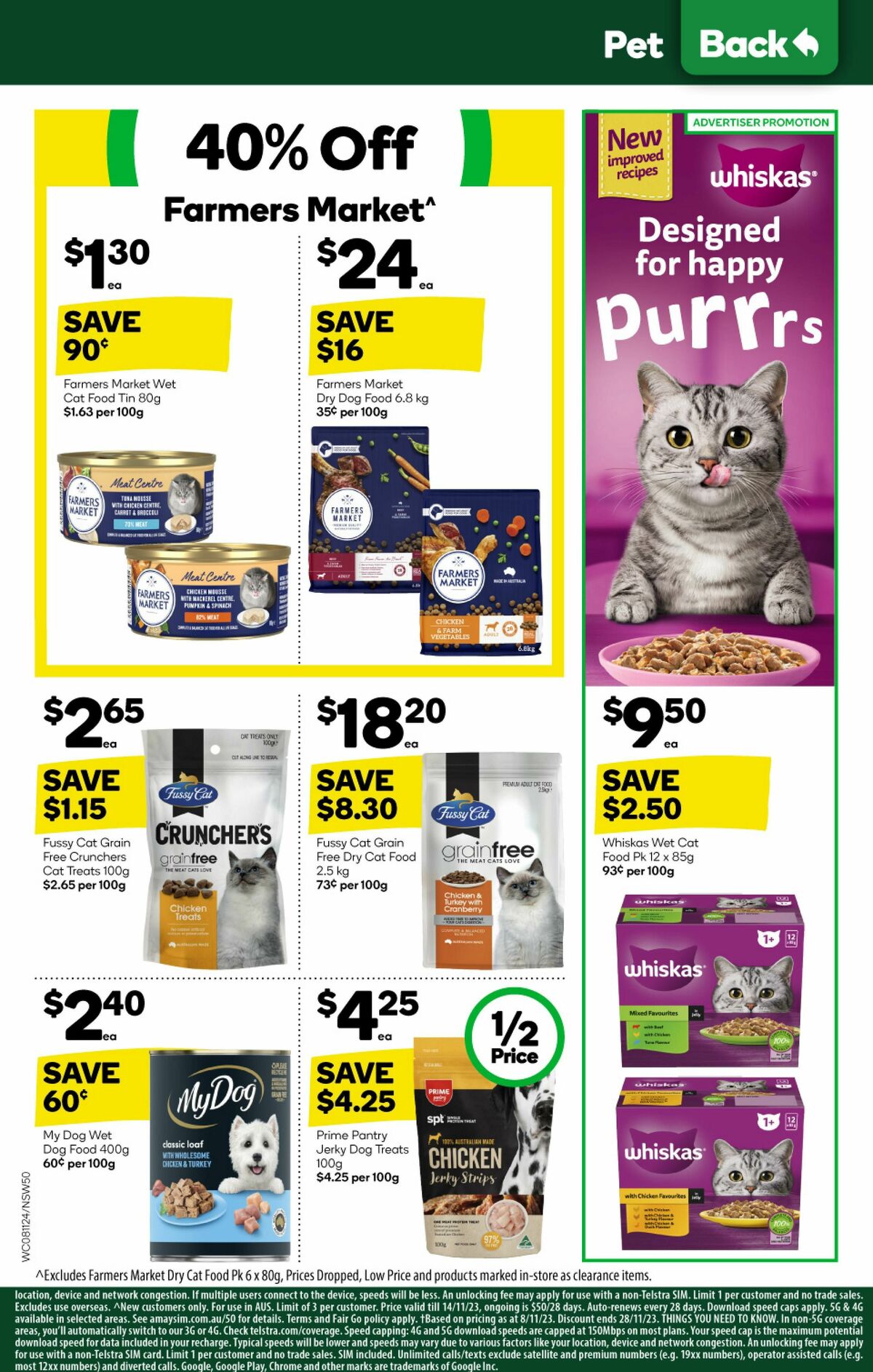 Woolworths Catalogues from 8 November