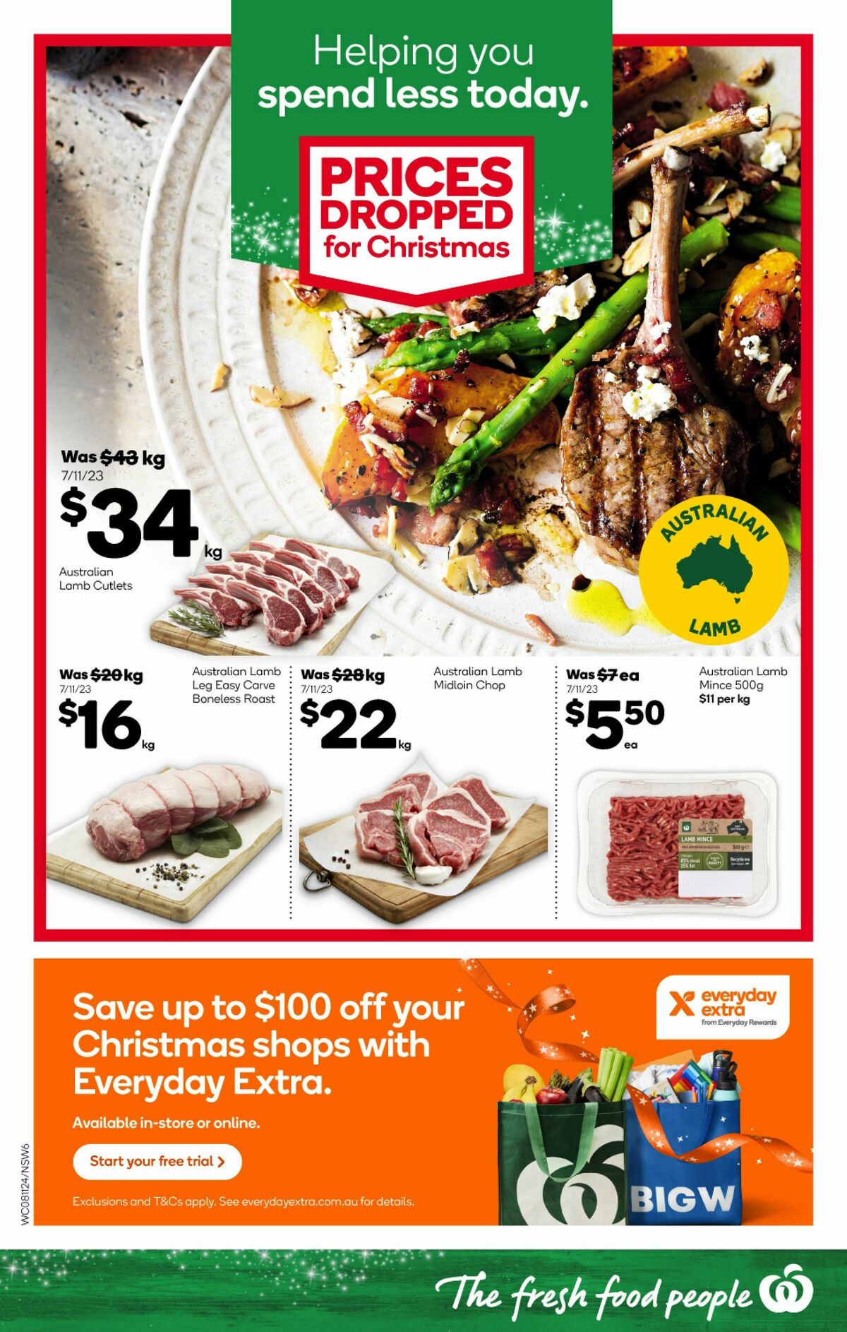 Woolworths Catalogues from 8 November