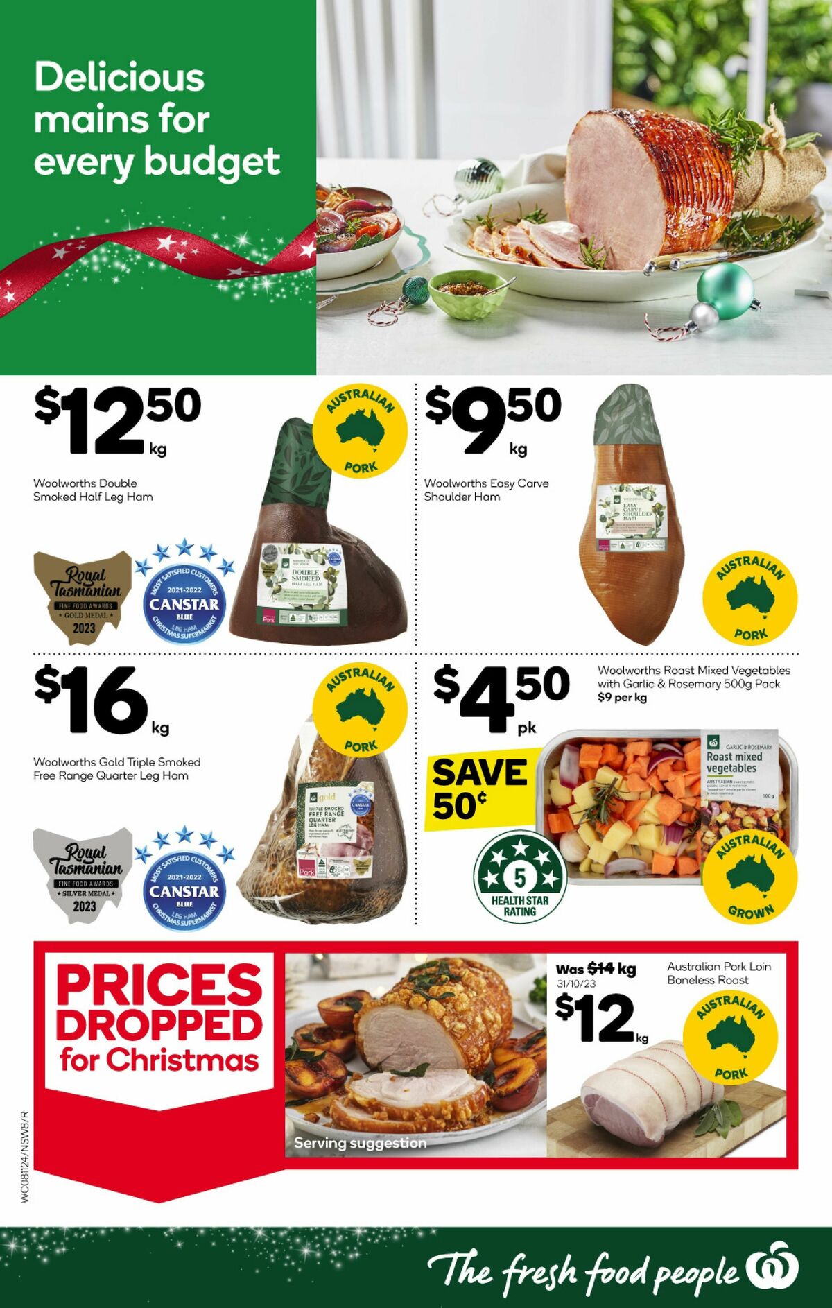 Woolworths Catalogues from 8 November