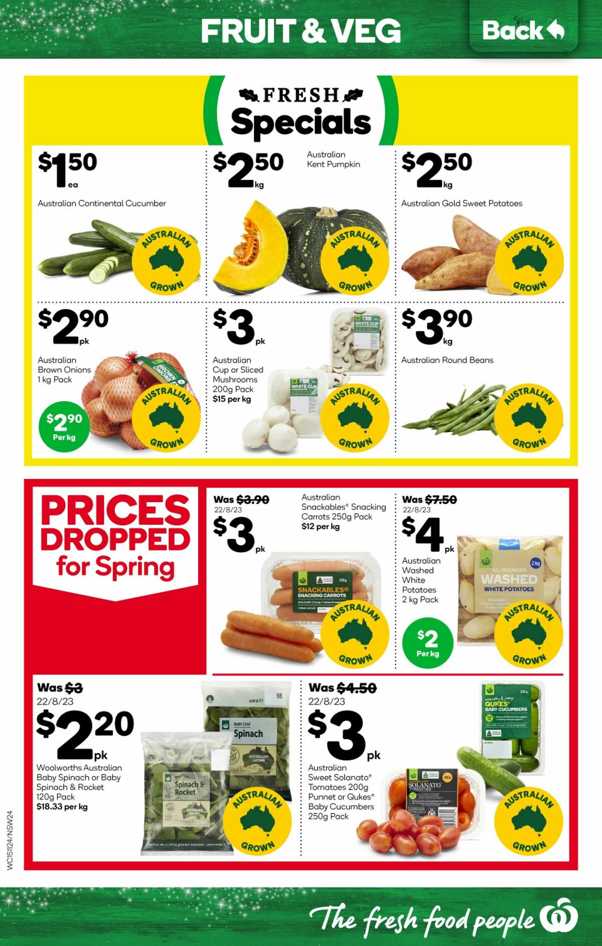 Woolworths Catalogues from 15 November