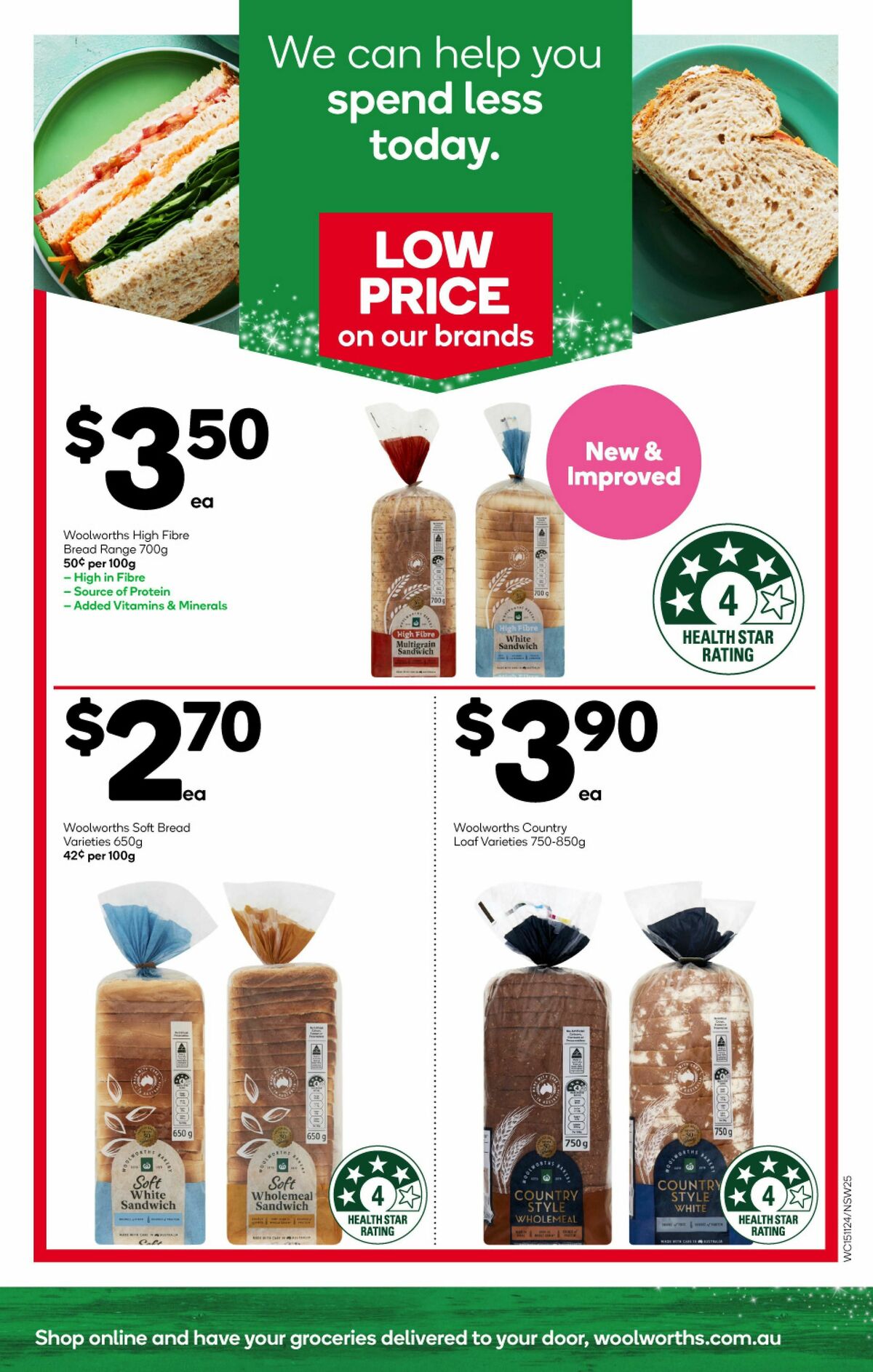 Woolworths Catalogues from 15 November