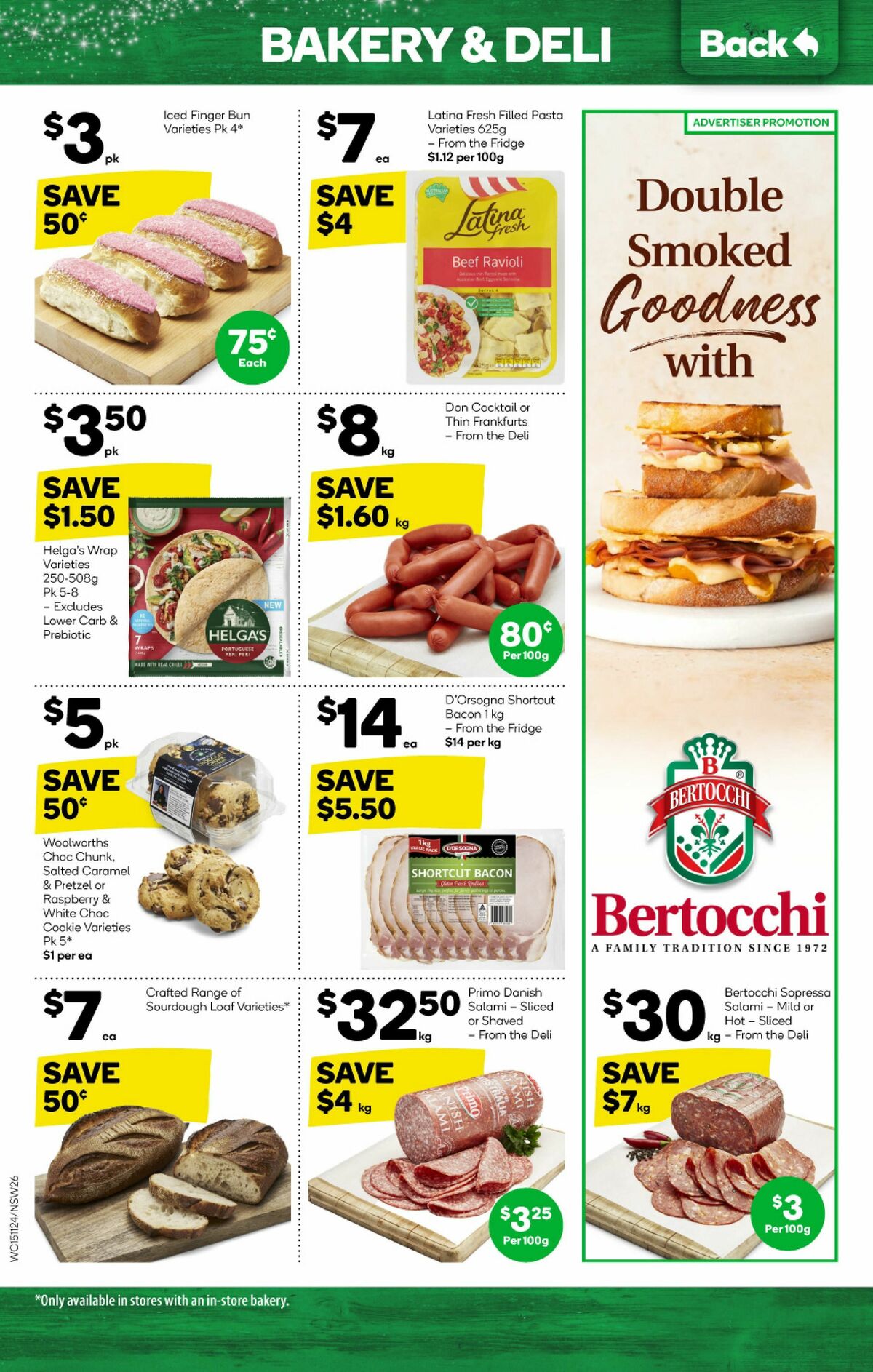 Woolworths Catalogues from 15 November