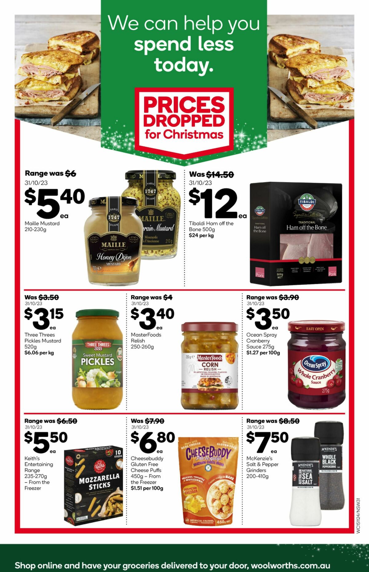 Woolworths Catalogues from 15 November