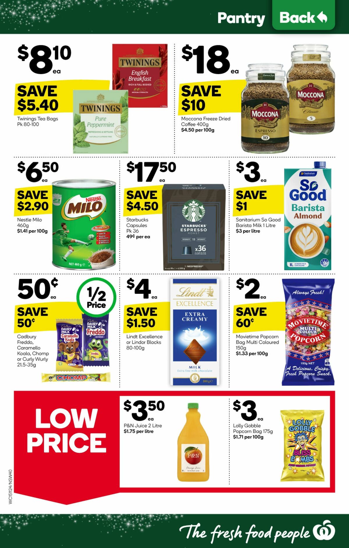 Woolworths Catalogues from 15 November