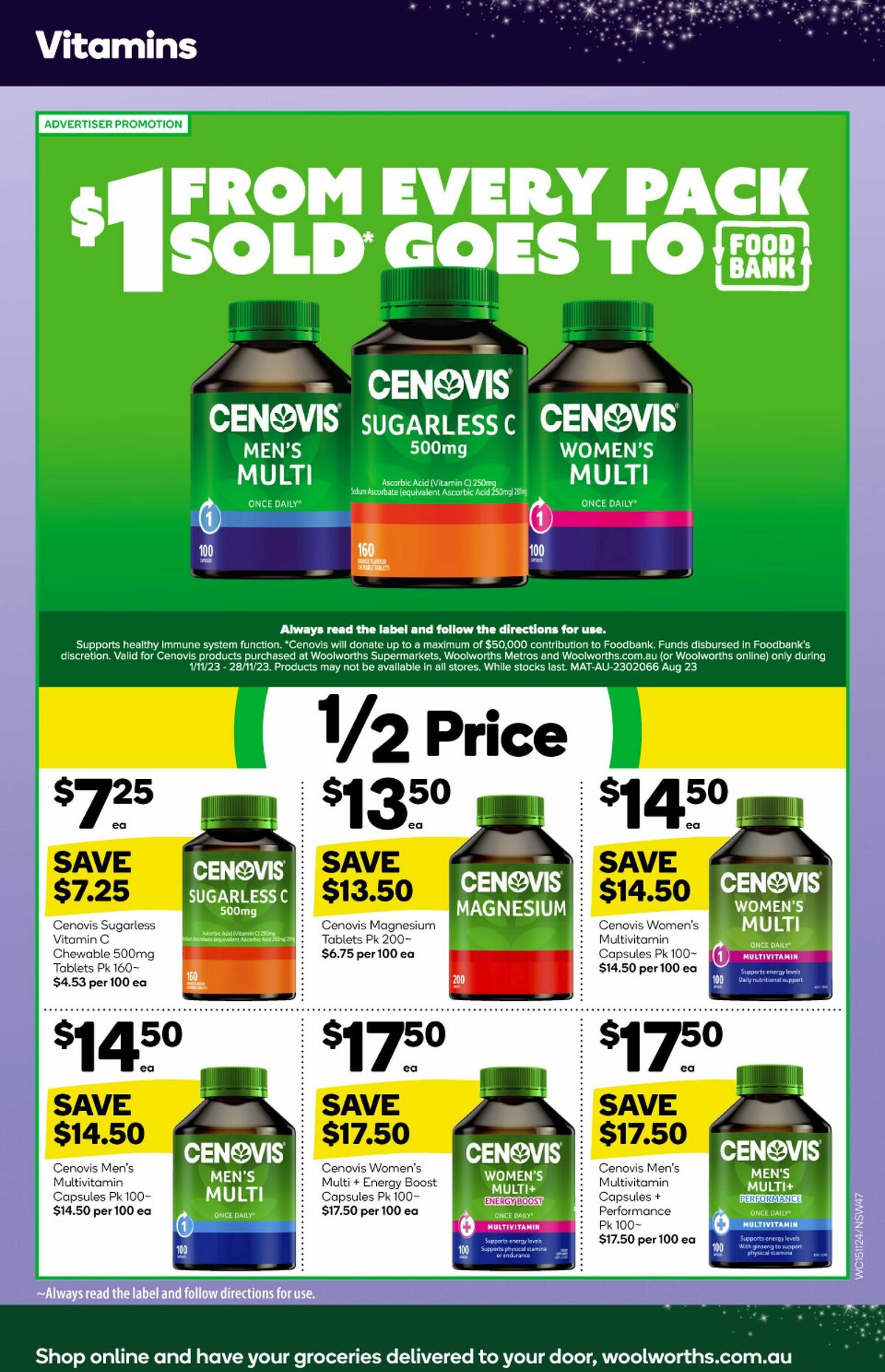 Woolworths Catalogues from 15 November