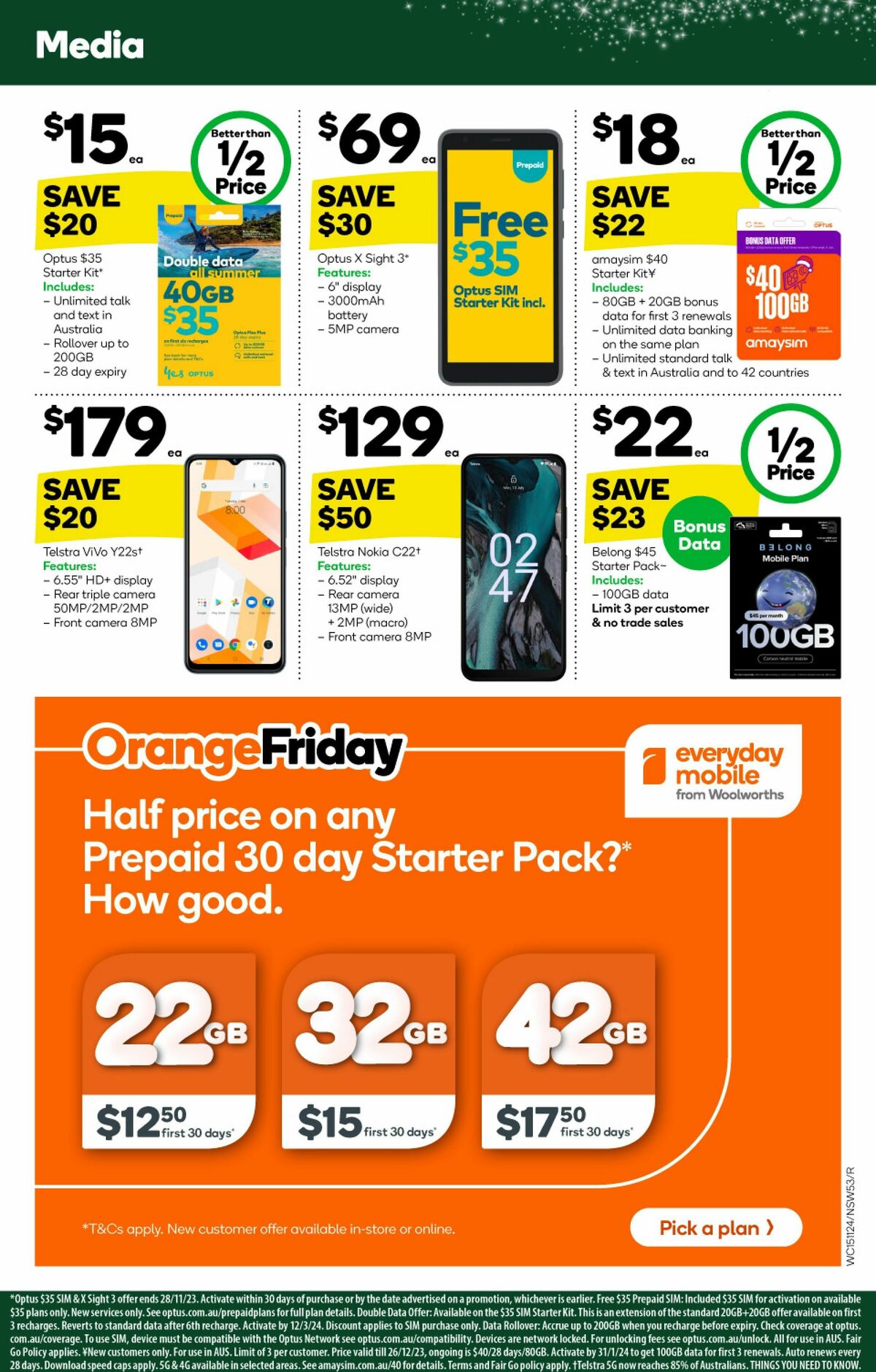 Woolworths Catalogues from 15 November