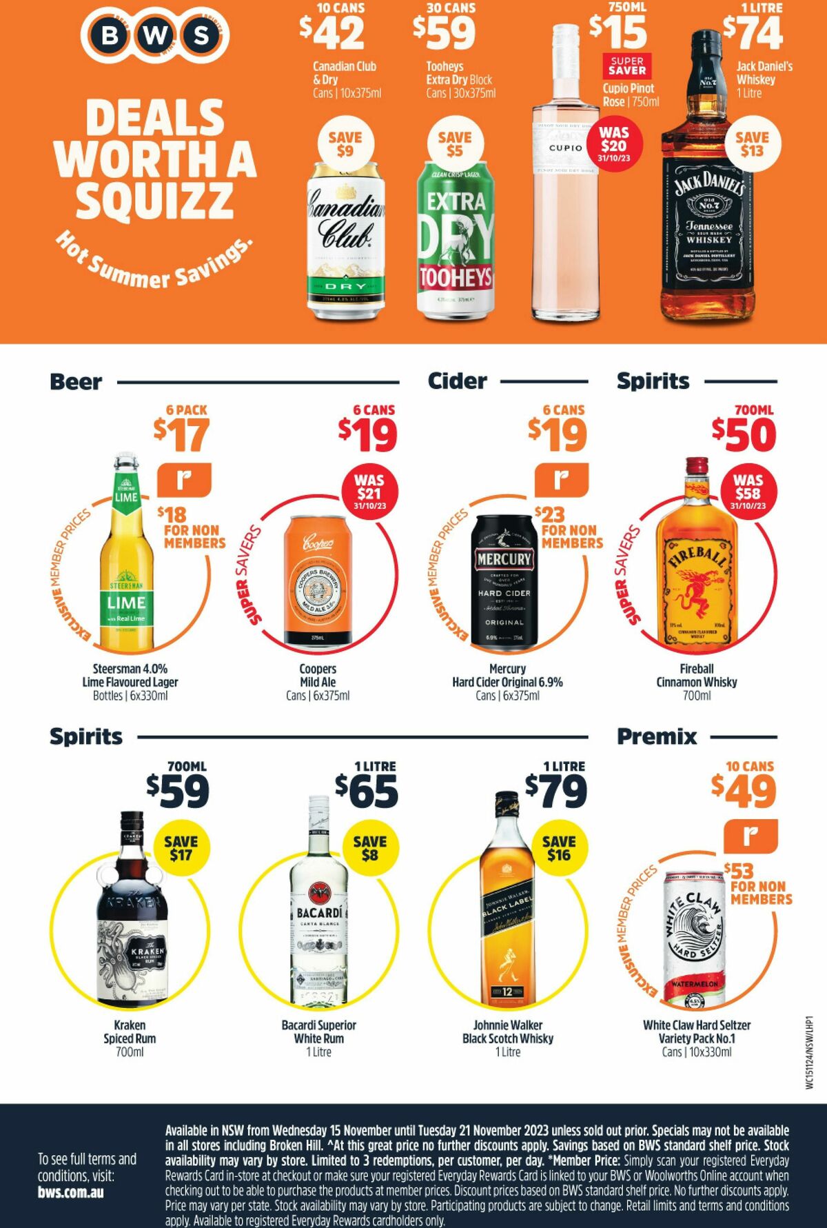 Woolworths Catalogues from 15 November