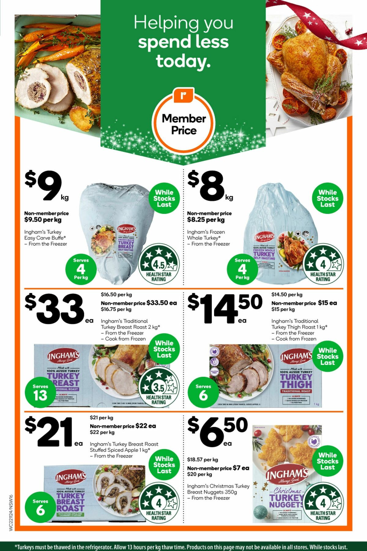 Woolworths Catalogues from 22 November