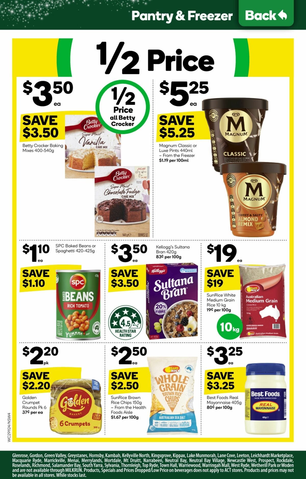 Woolworths Catalogues from 29 November