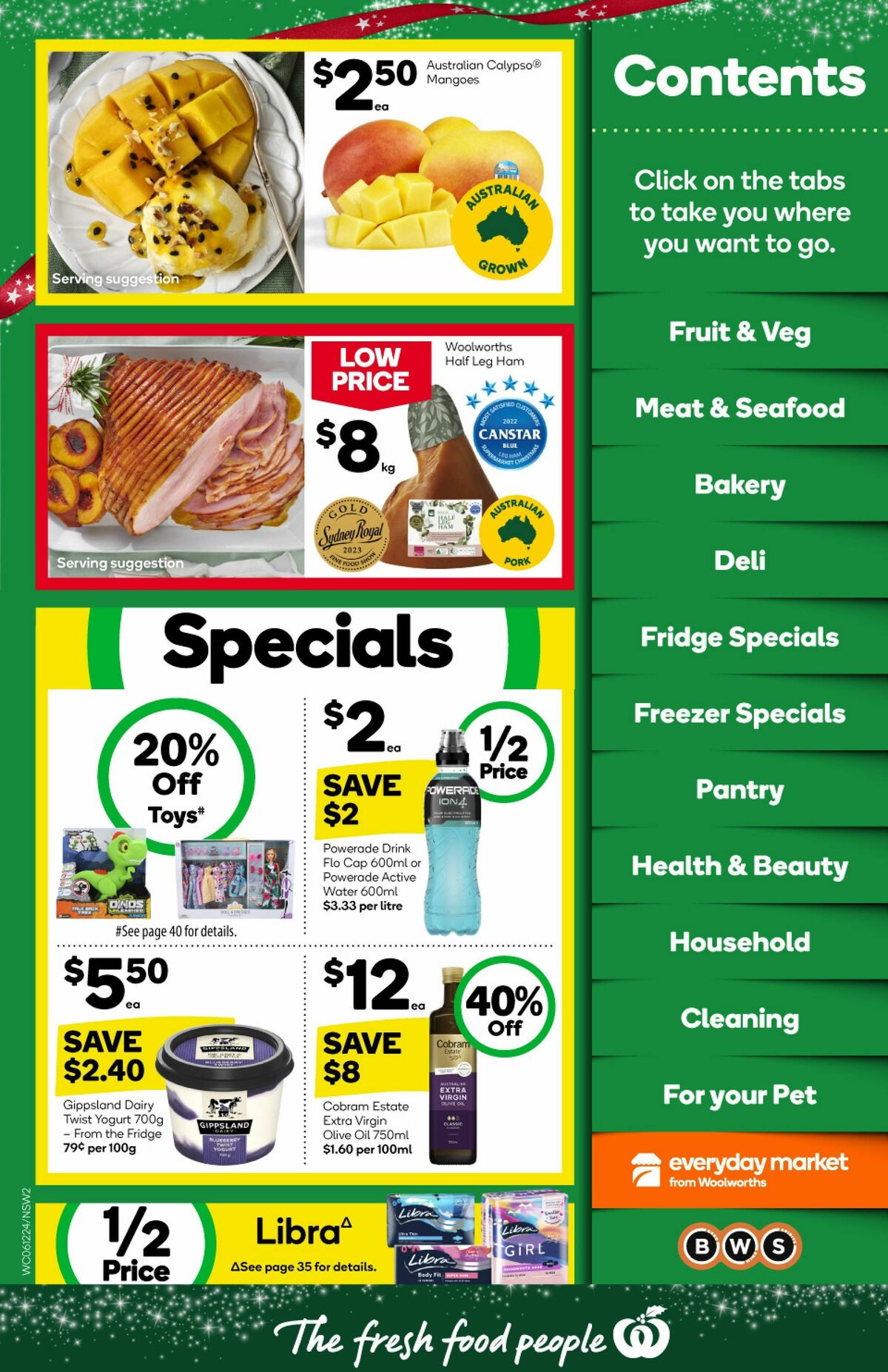 Woolworths Catalogues from 6 December