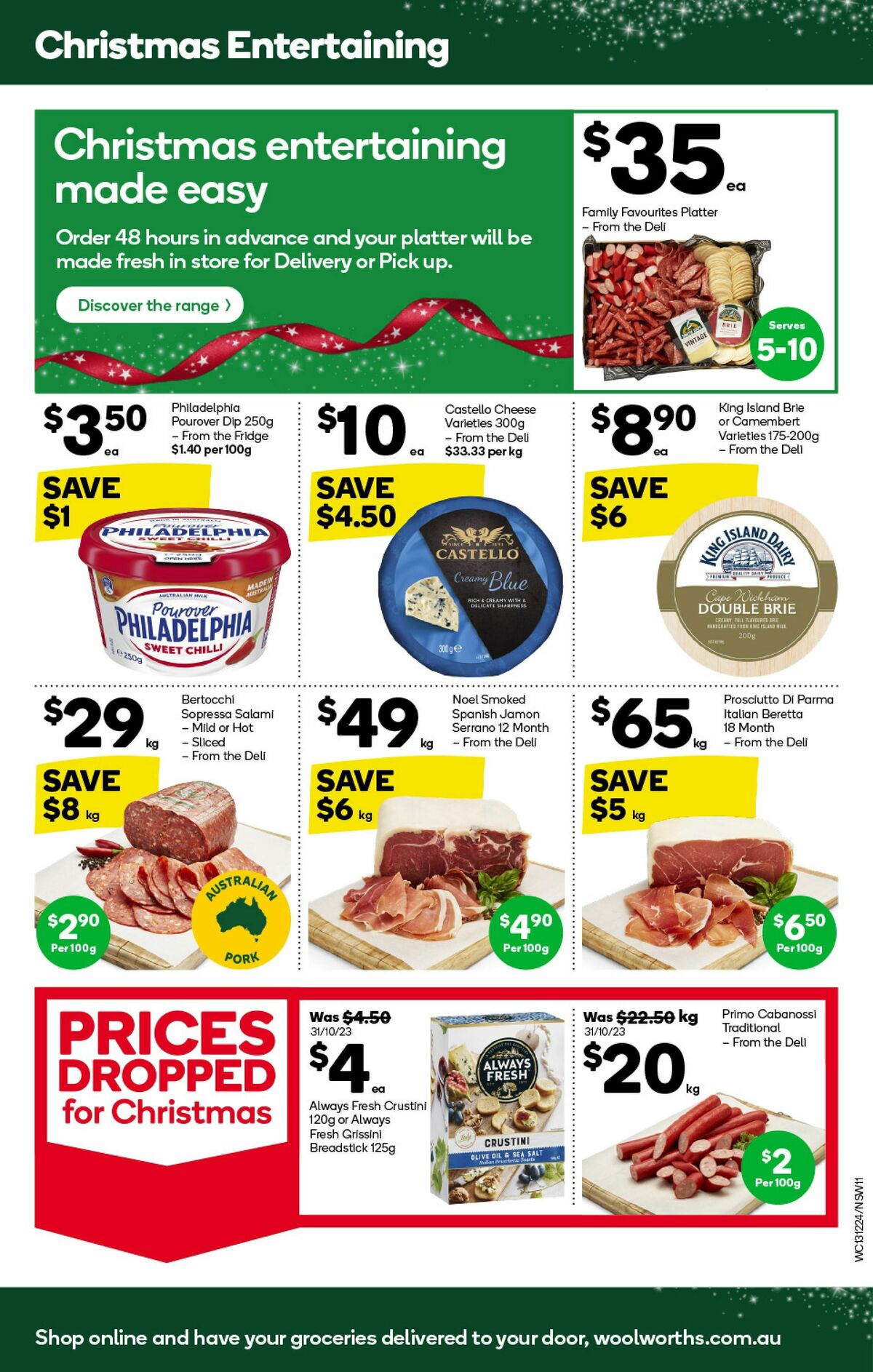 Woolworths Catalogues from 13 December