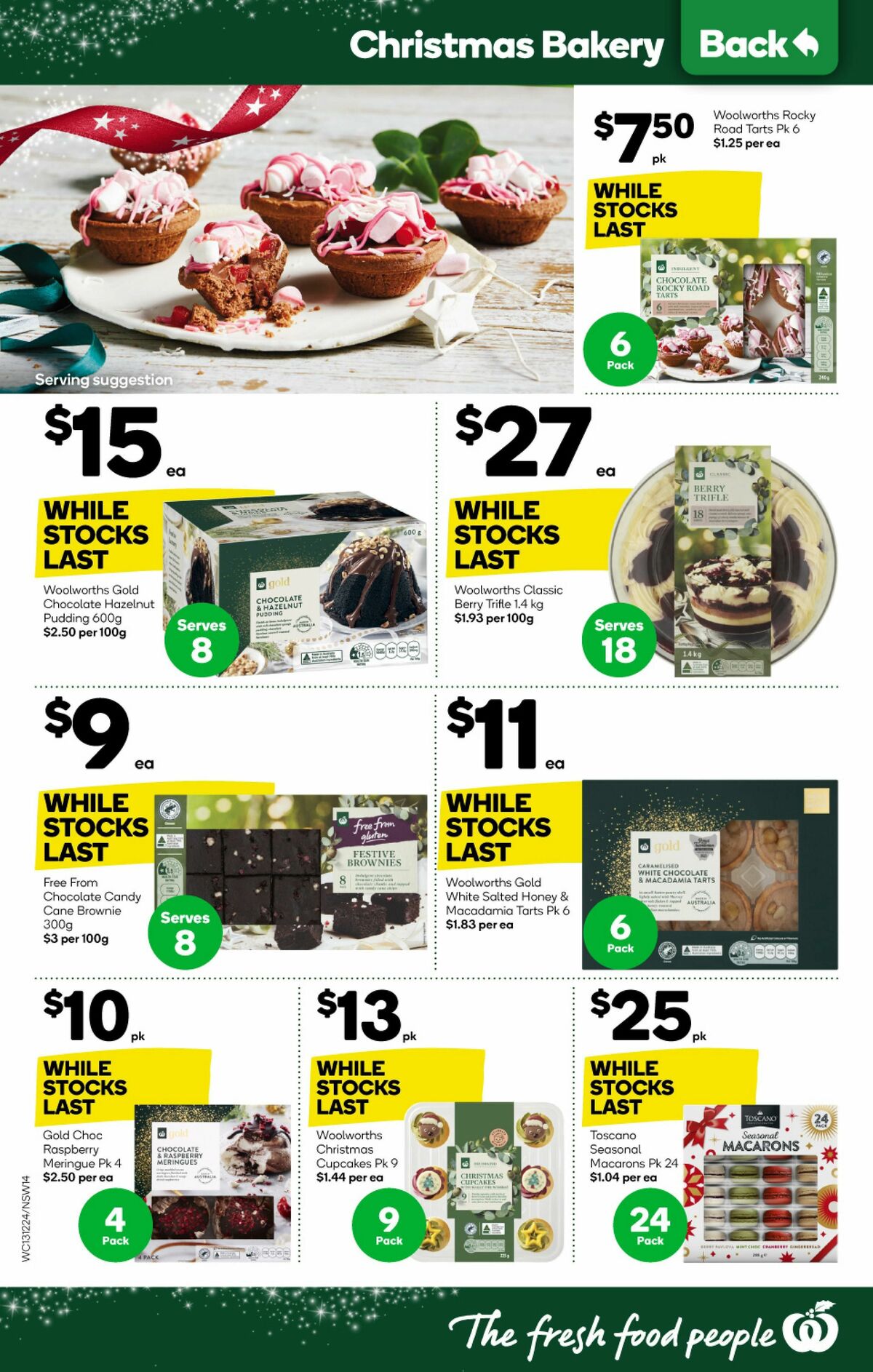 Woolworths Catalogues from 13 December