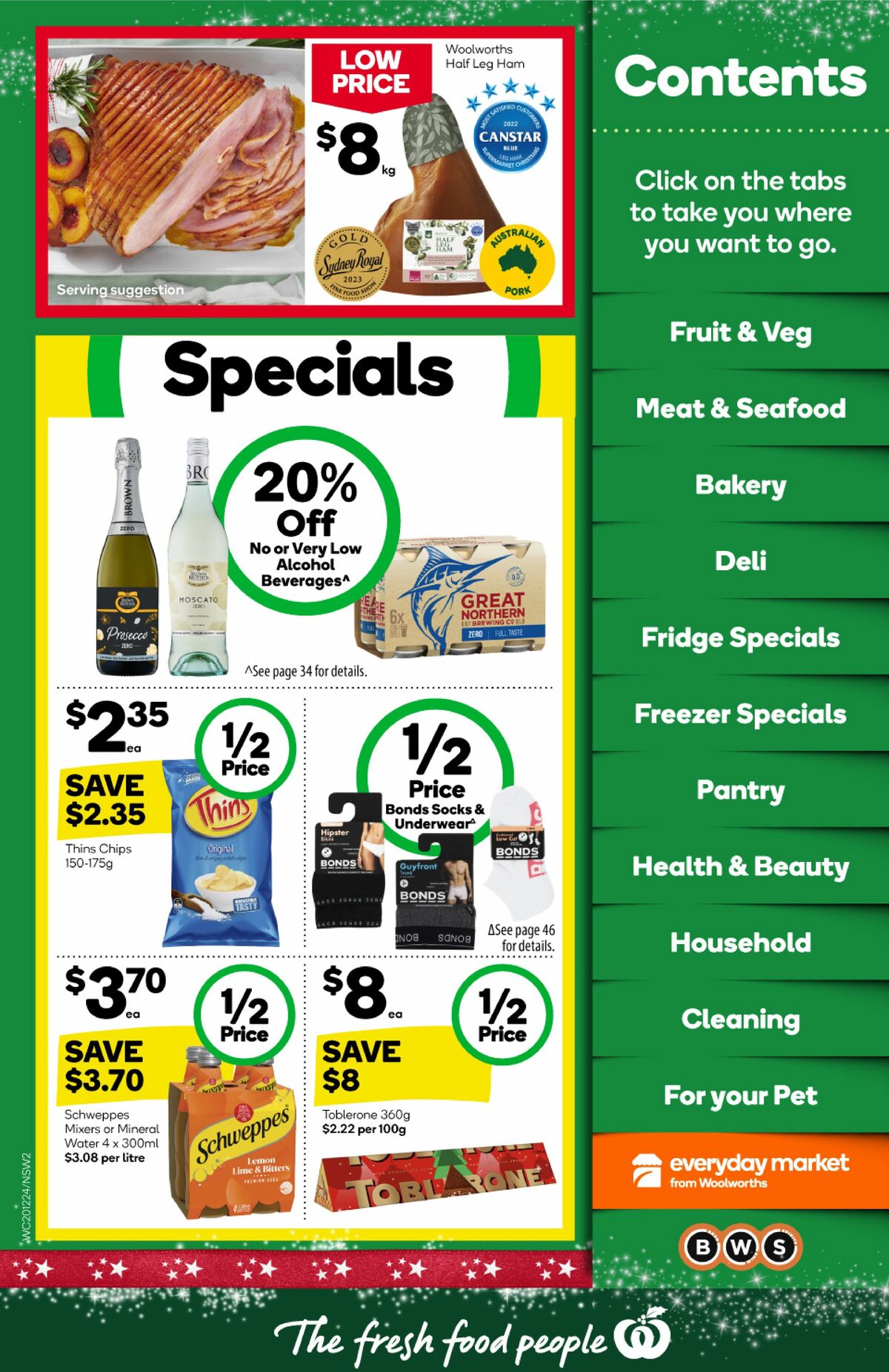 Woolworths Catalogues from 20 December