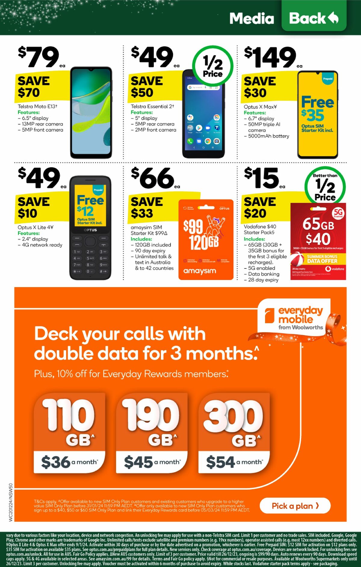 Woolworths Catalogues from 20 December