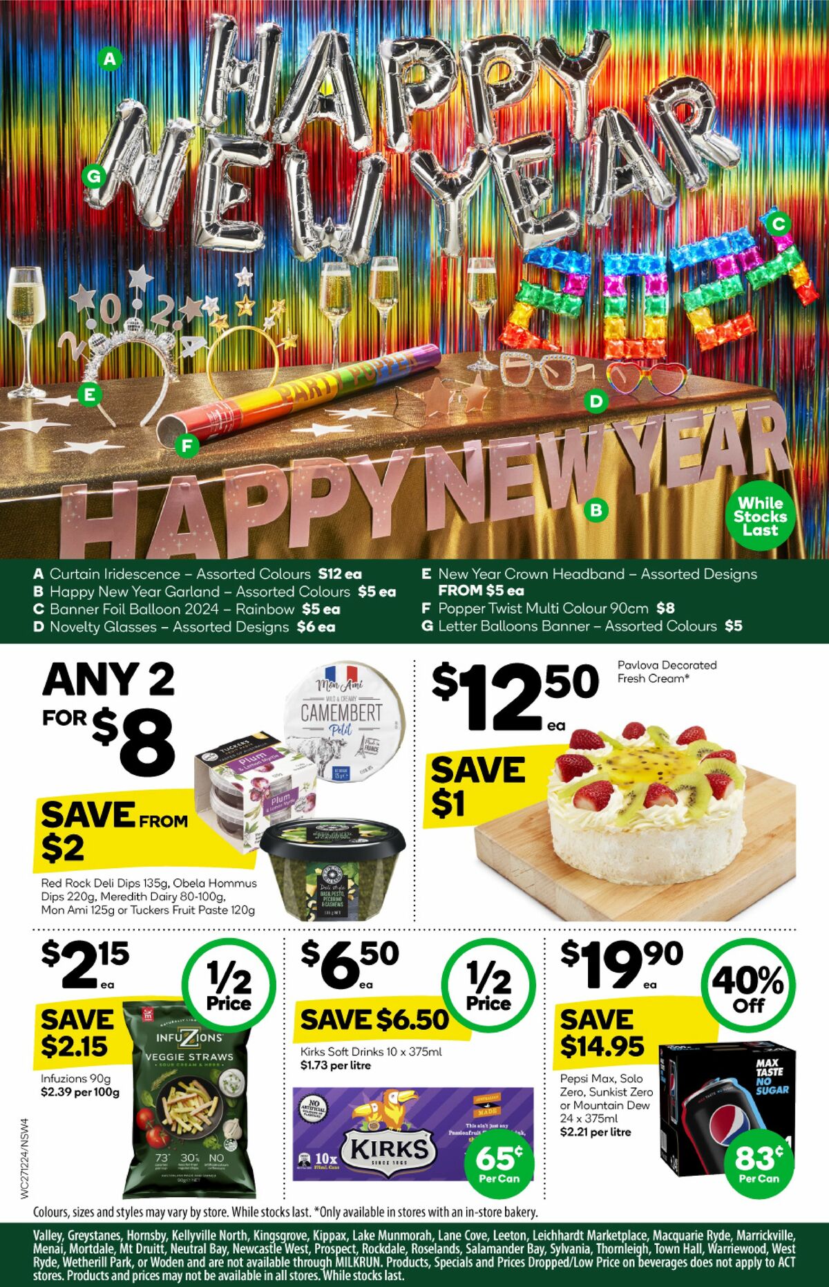 Woolworths Catalogues from 27 December