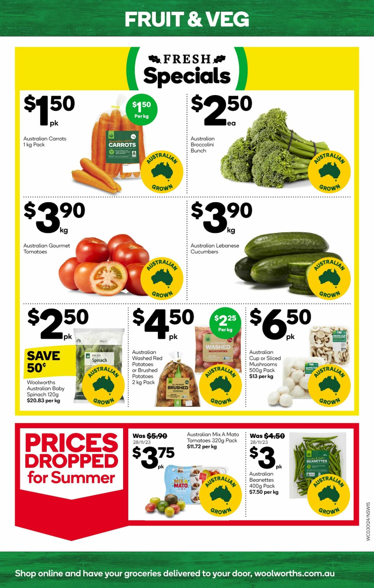 Woolworths Catalogues from 3 January