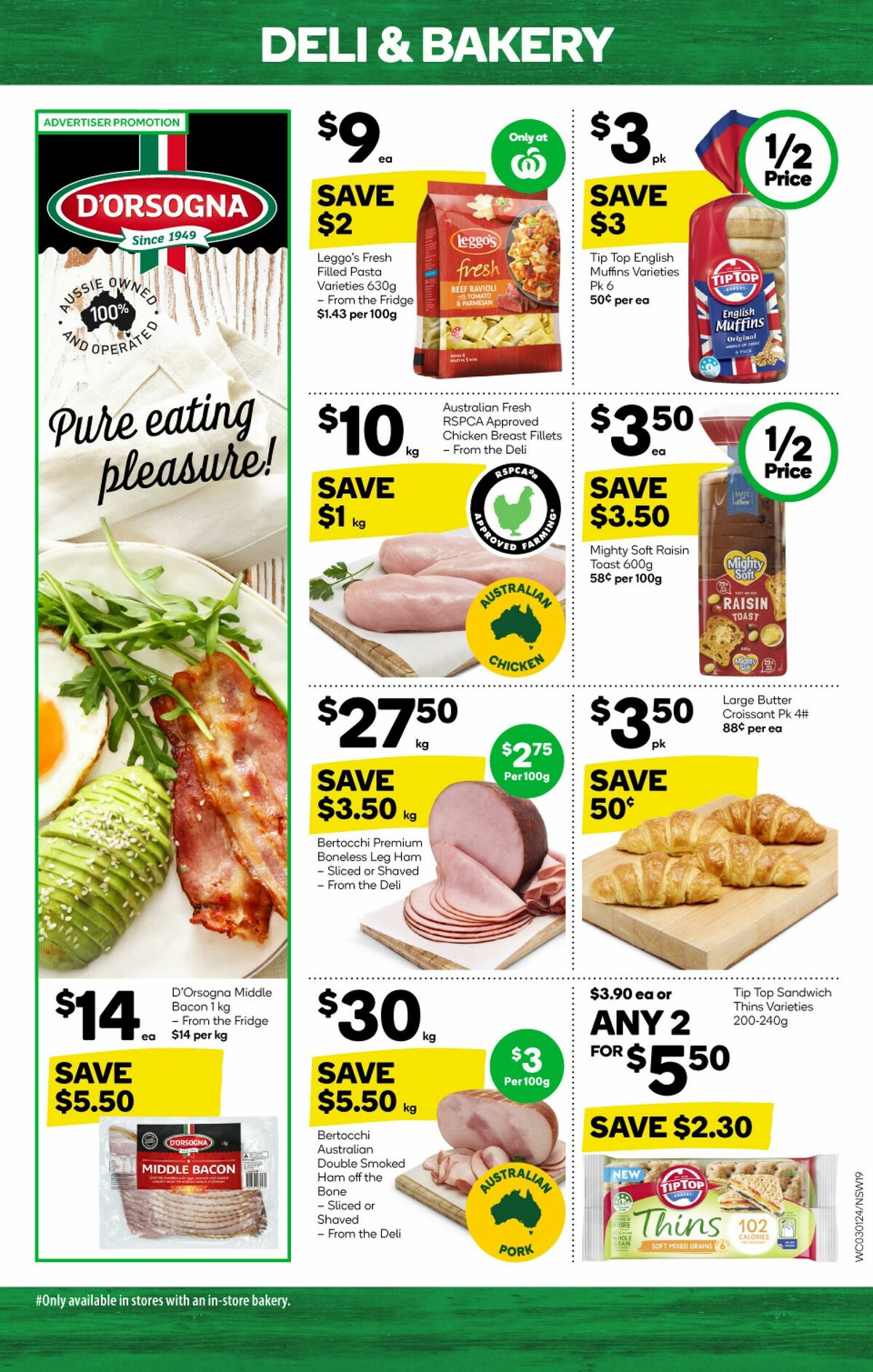 Woolworths Catalogues from 3 January