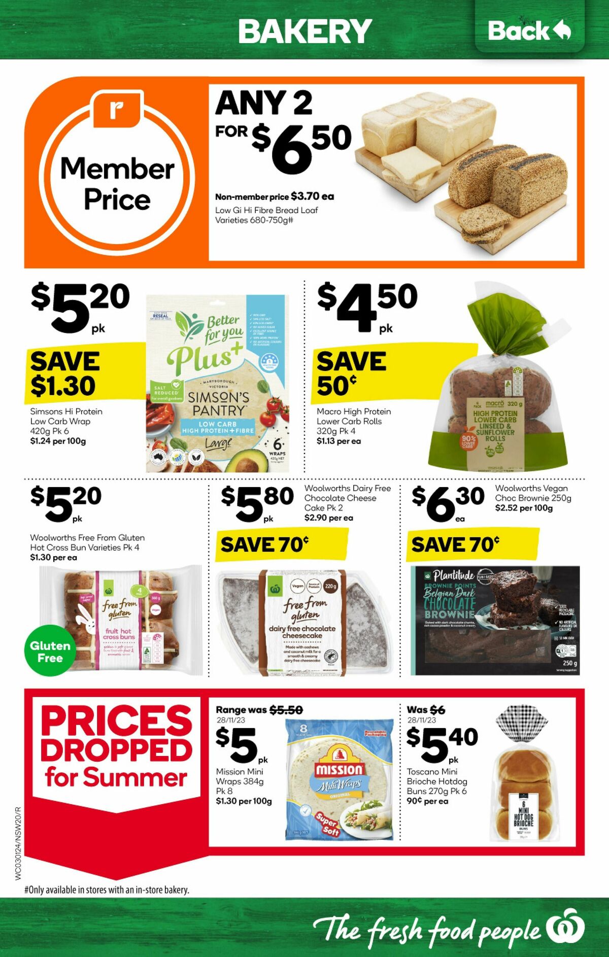 Woolworths Catalogues from 3 January