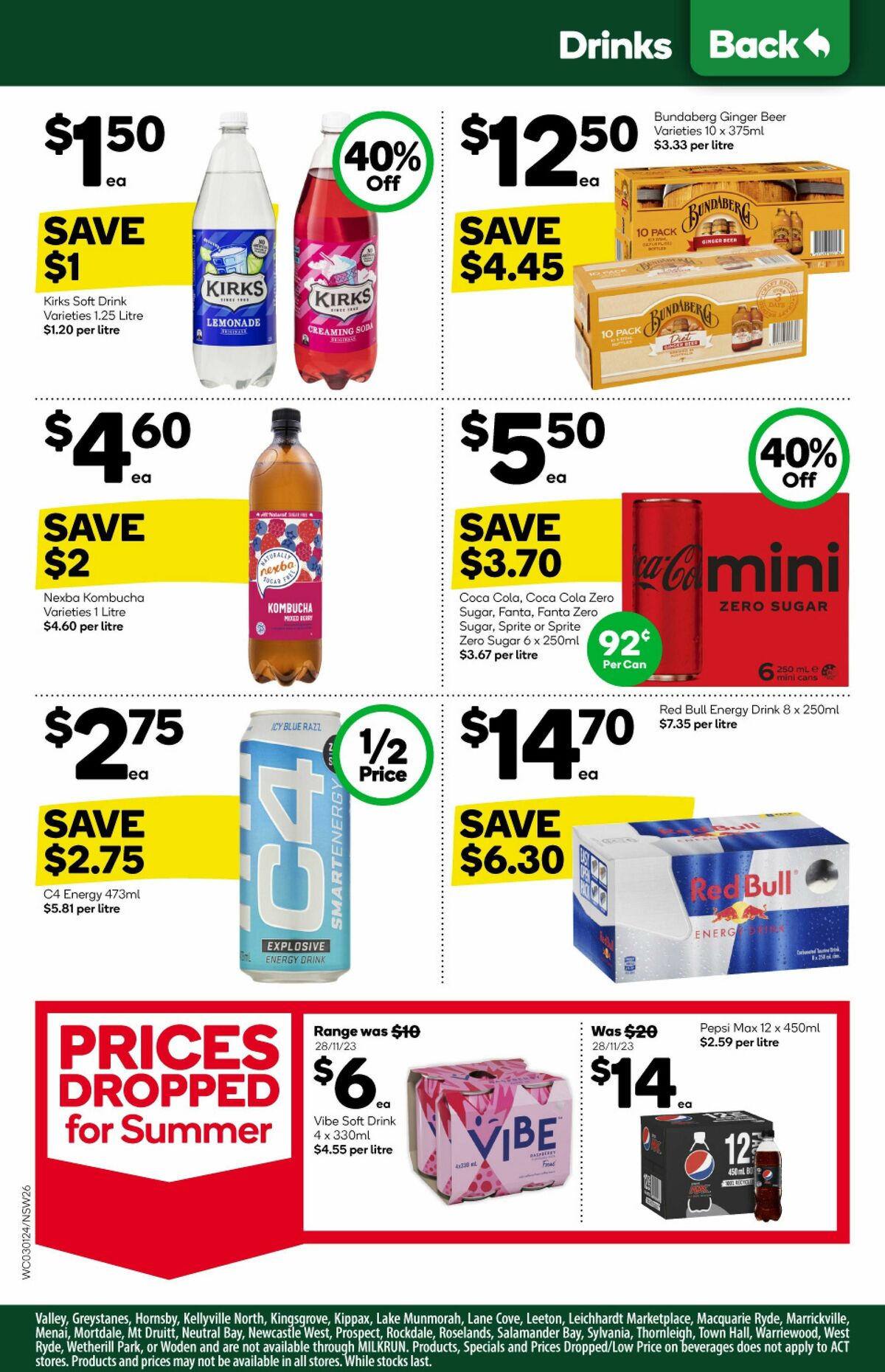 Woolworths Catalogues from 3 January