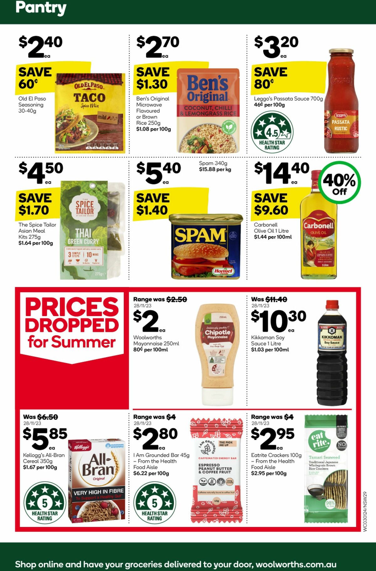 Woolworths Catalogues from 3 January