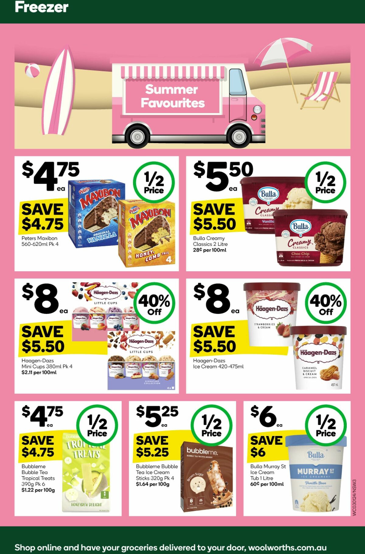 Woolworths Catalogues from 3 January