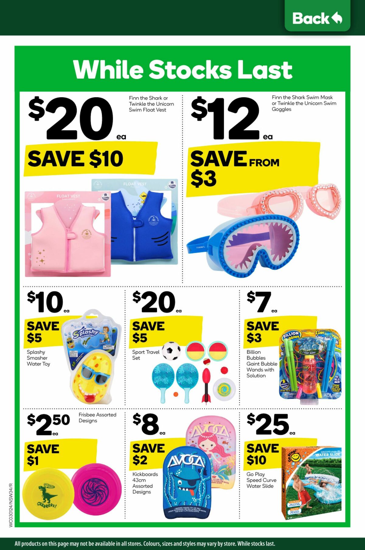 Woolworths Catalogues from 3 January