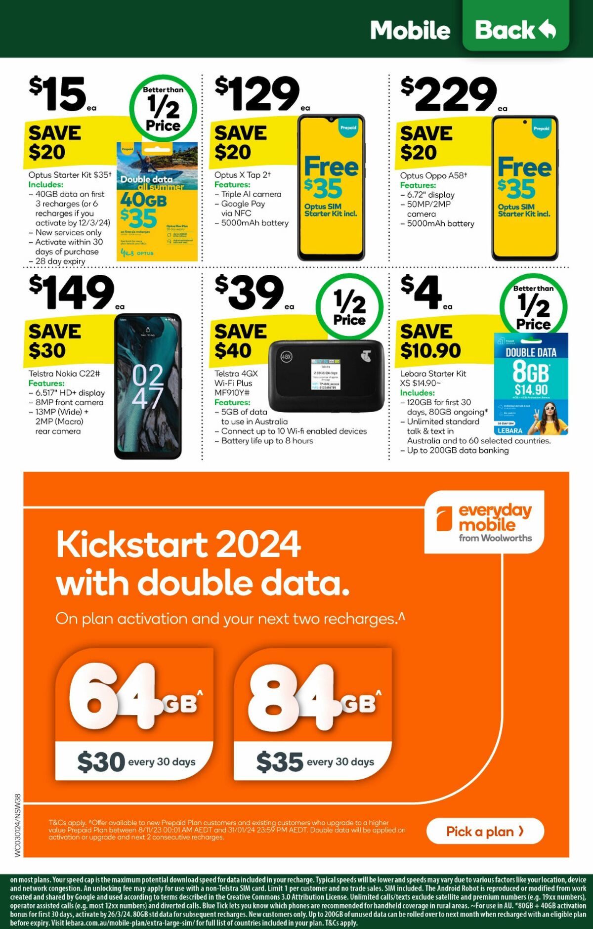 Woolworths Catalogues from 3 January