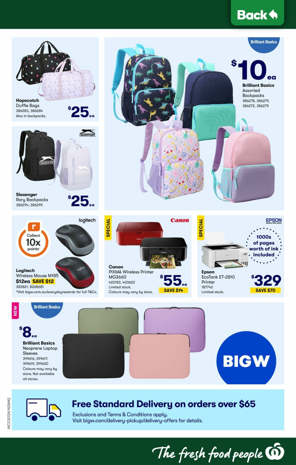 Woolworths Catalogues from 3 January