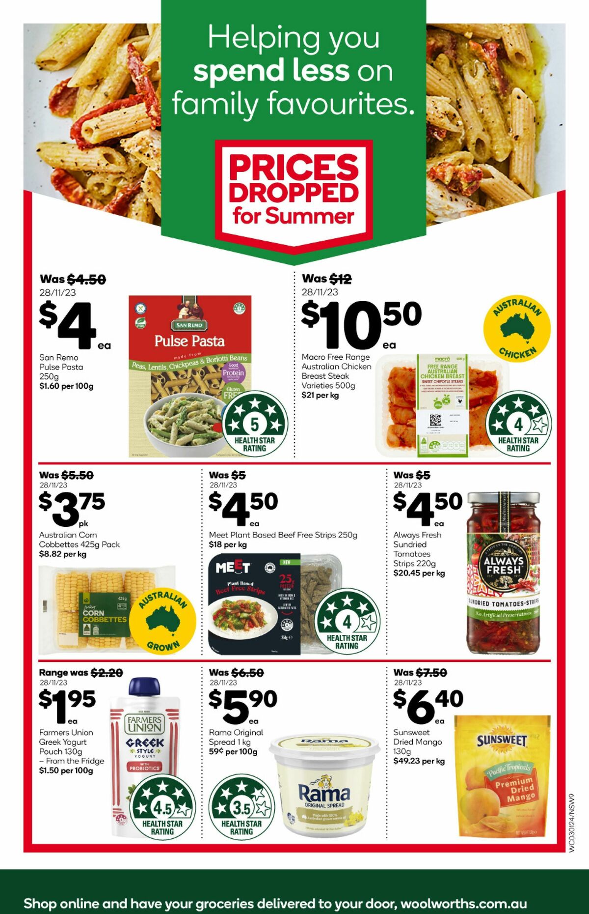 Woolworths Catalogues from 3 January