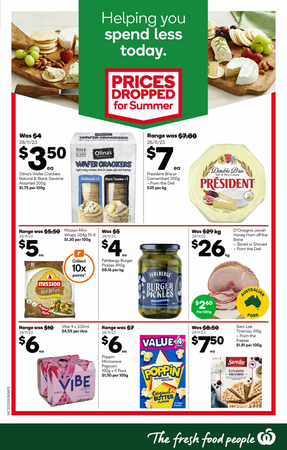 Woolworths Catalogues from 10 January