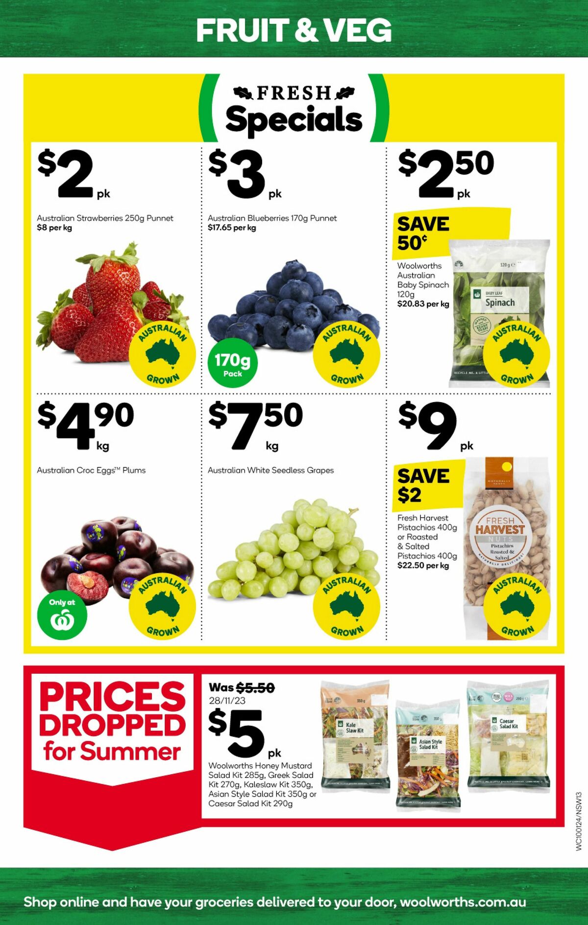 Woolworths Catalogues from 10 January