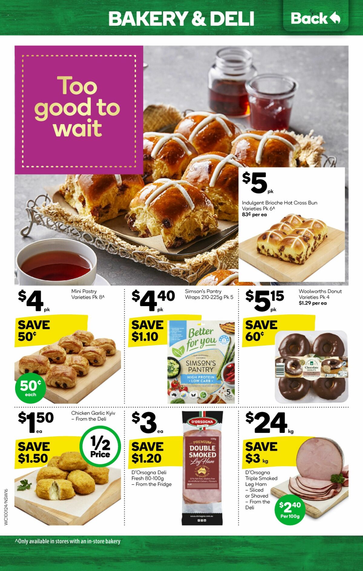 Woolworths Catalogues from 10 January