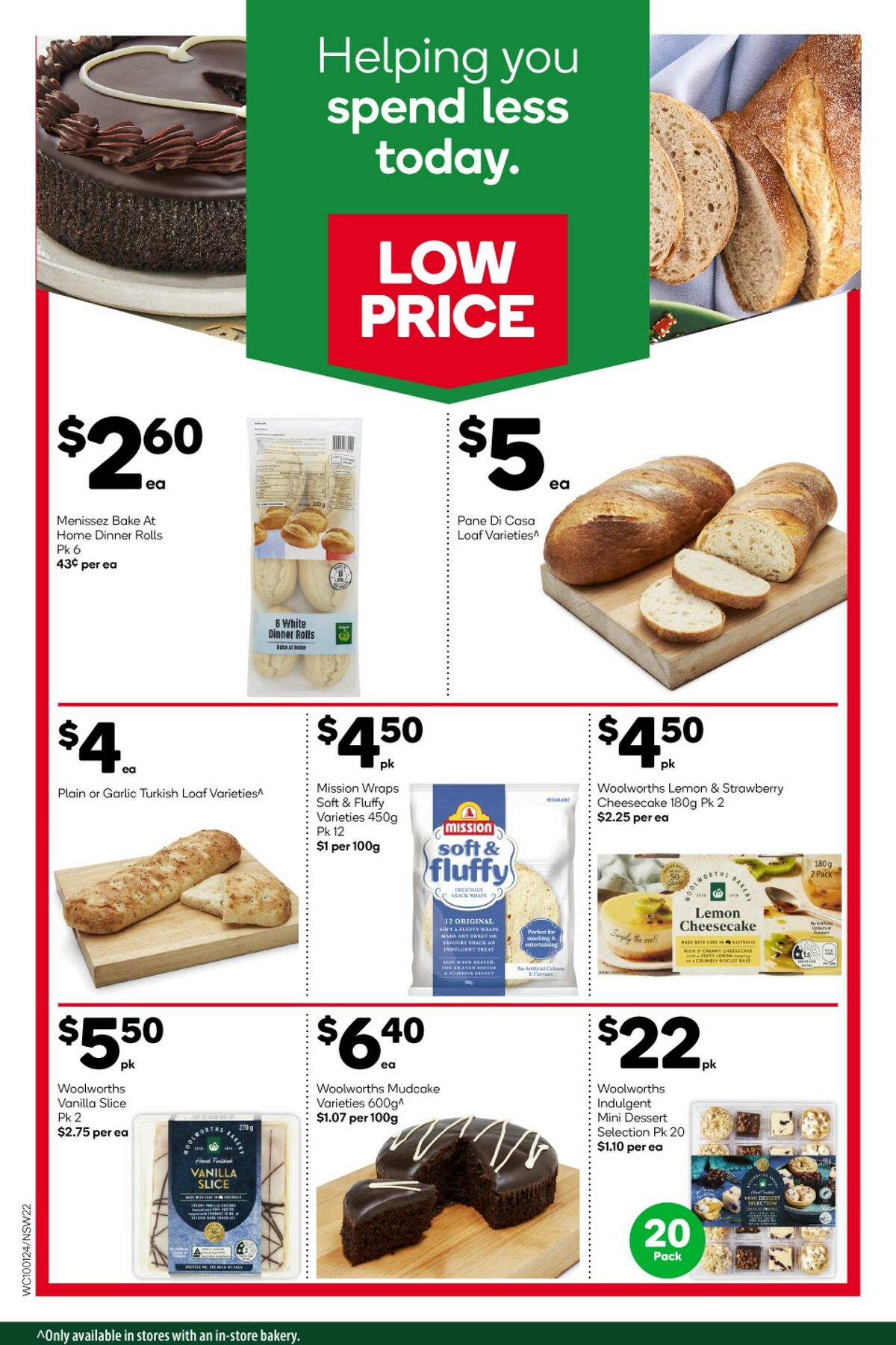 Woolworths Catalogues from 10 January