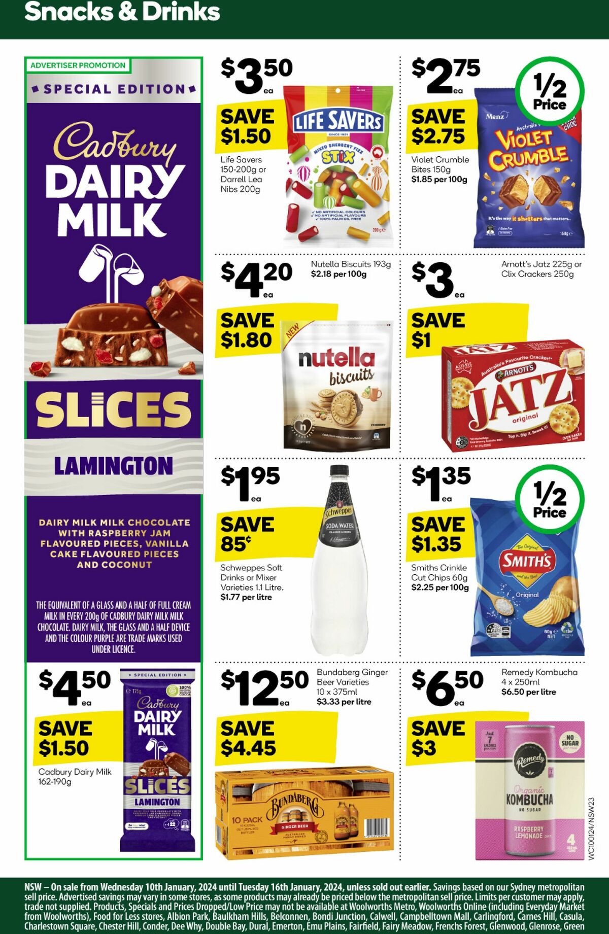 Woolworths Catalogues from 10 January