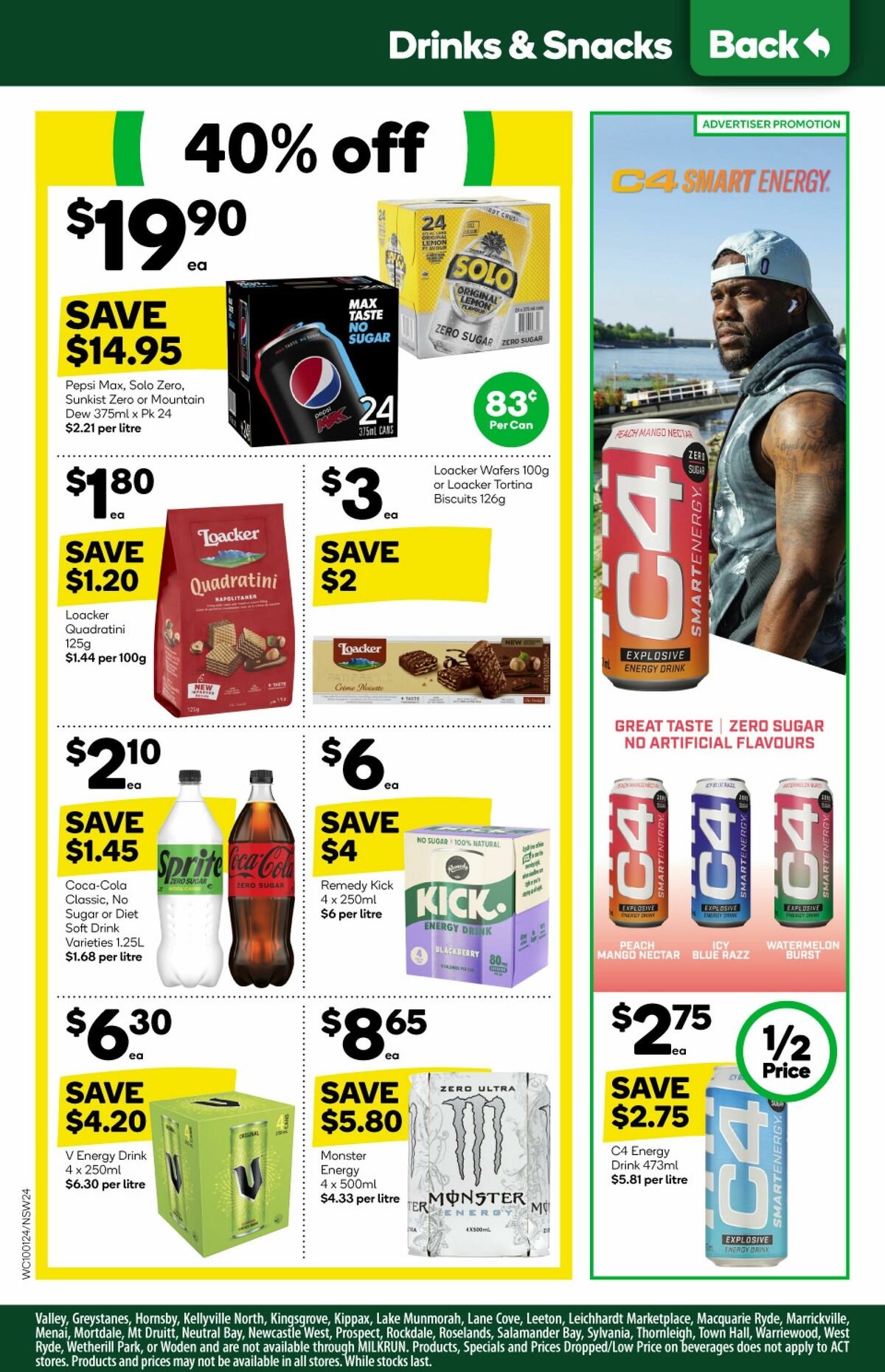 Woolworths Catalogues from 10 January