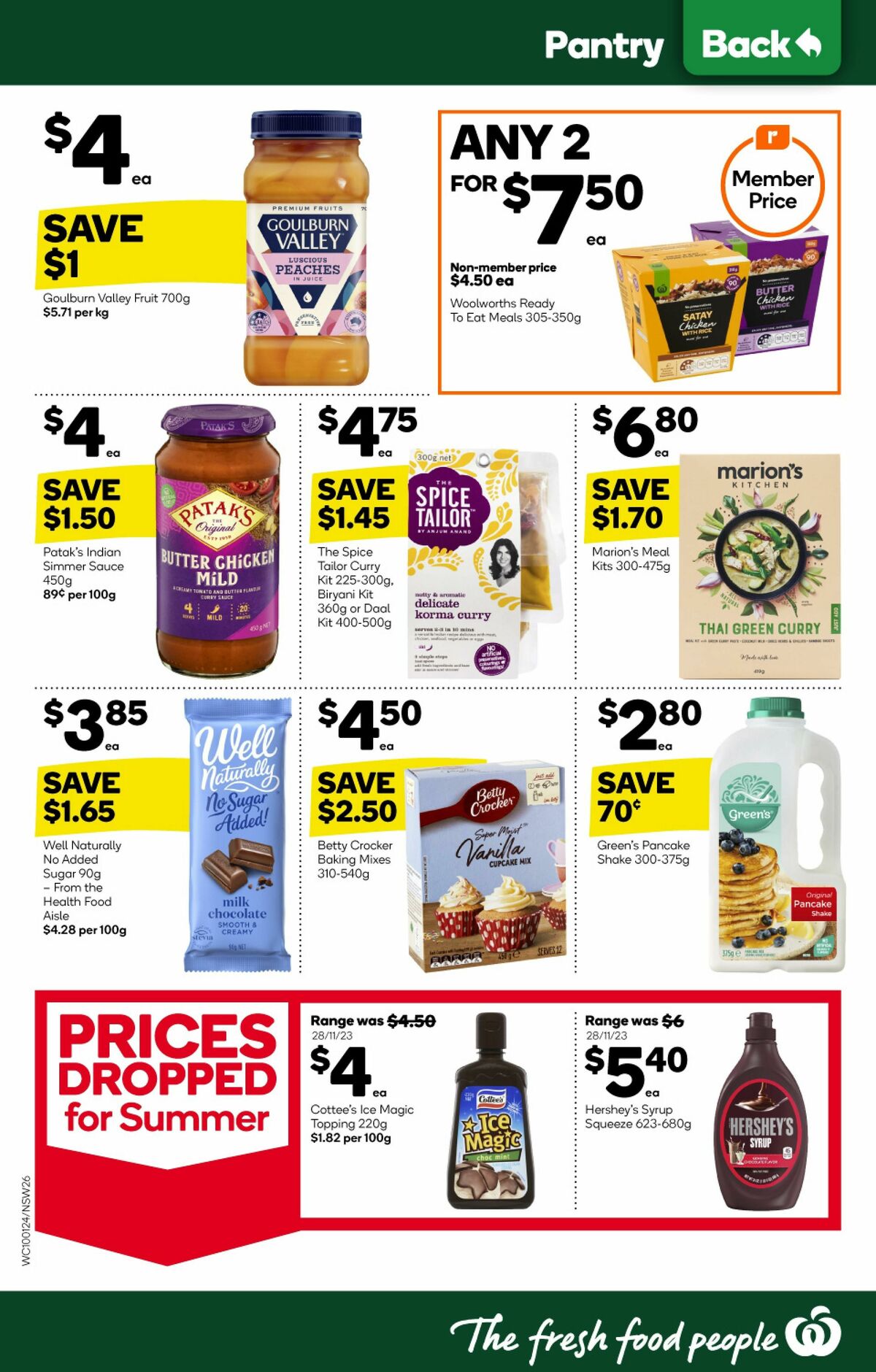 Woolworths Catalogues from 10 January