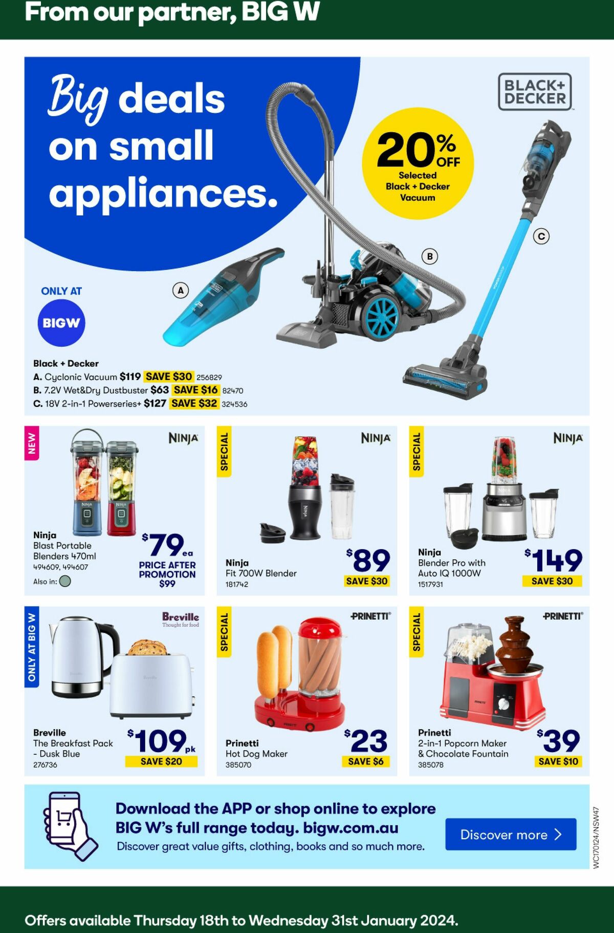 Woolworths Catalogues from 17 January